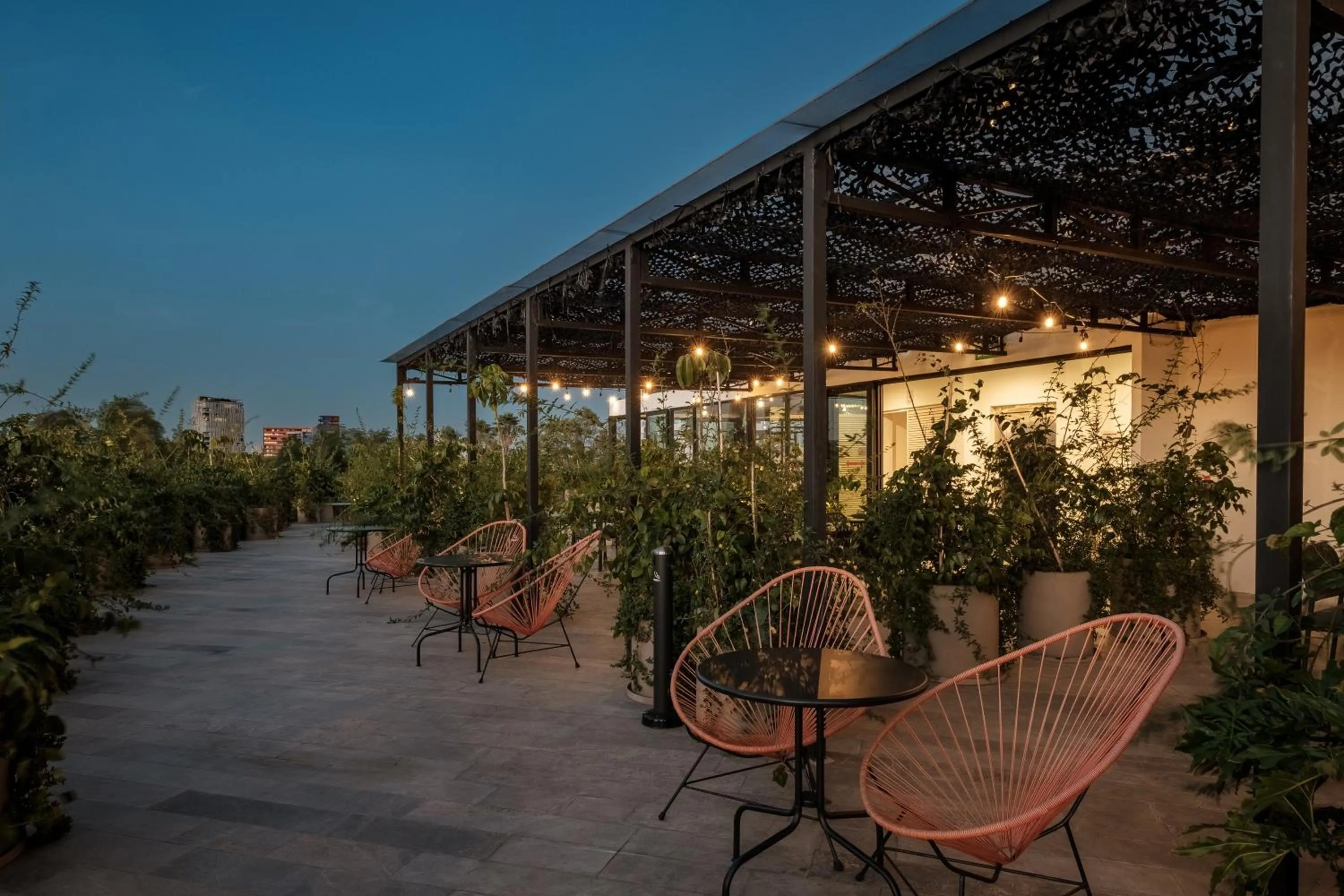 Balcony/Terrace in Nido Parque Mexico
