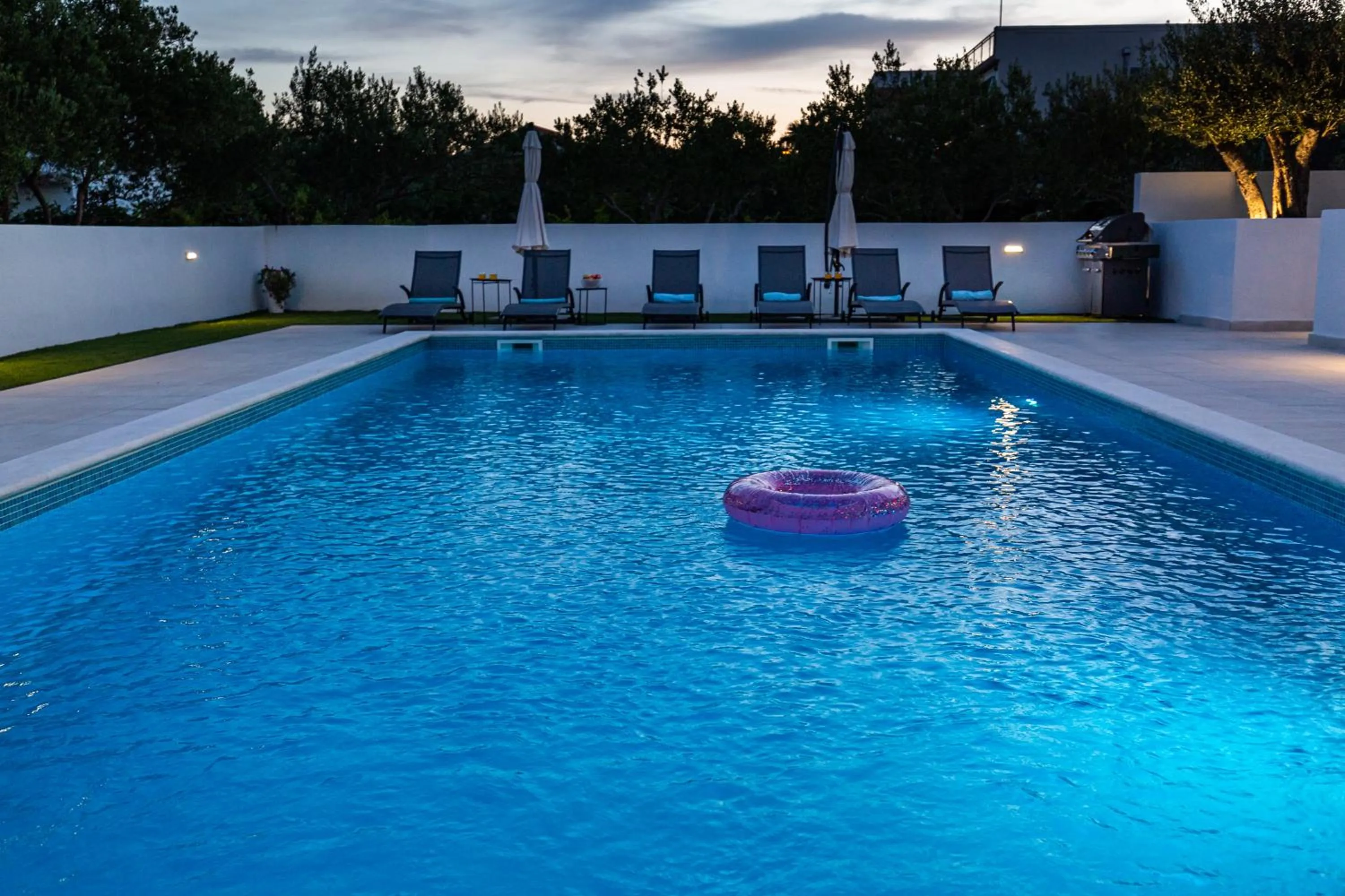 Pool view in Villa Corcovado II