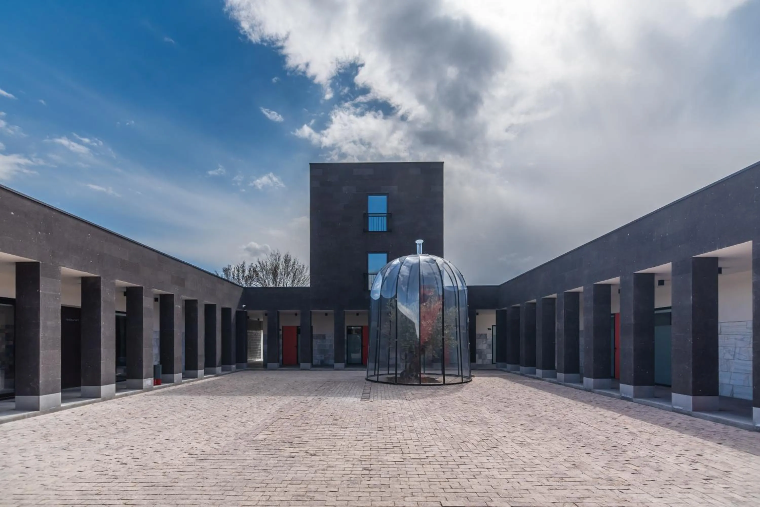 Property building in Manifest Restaurant and Hotel Gyumri