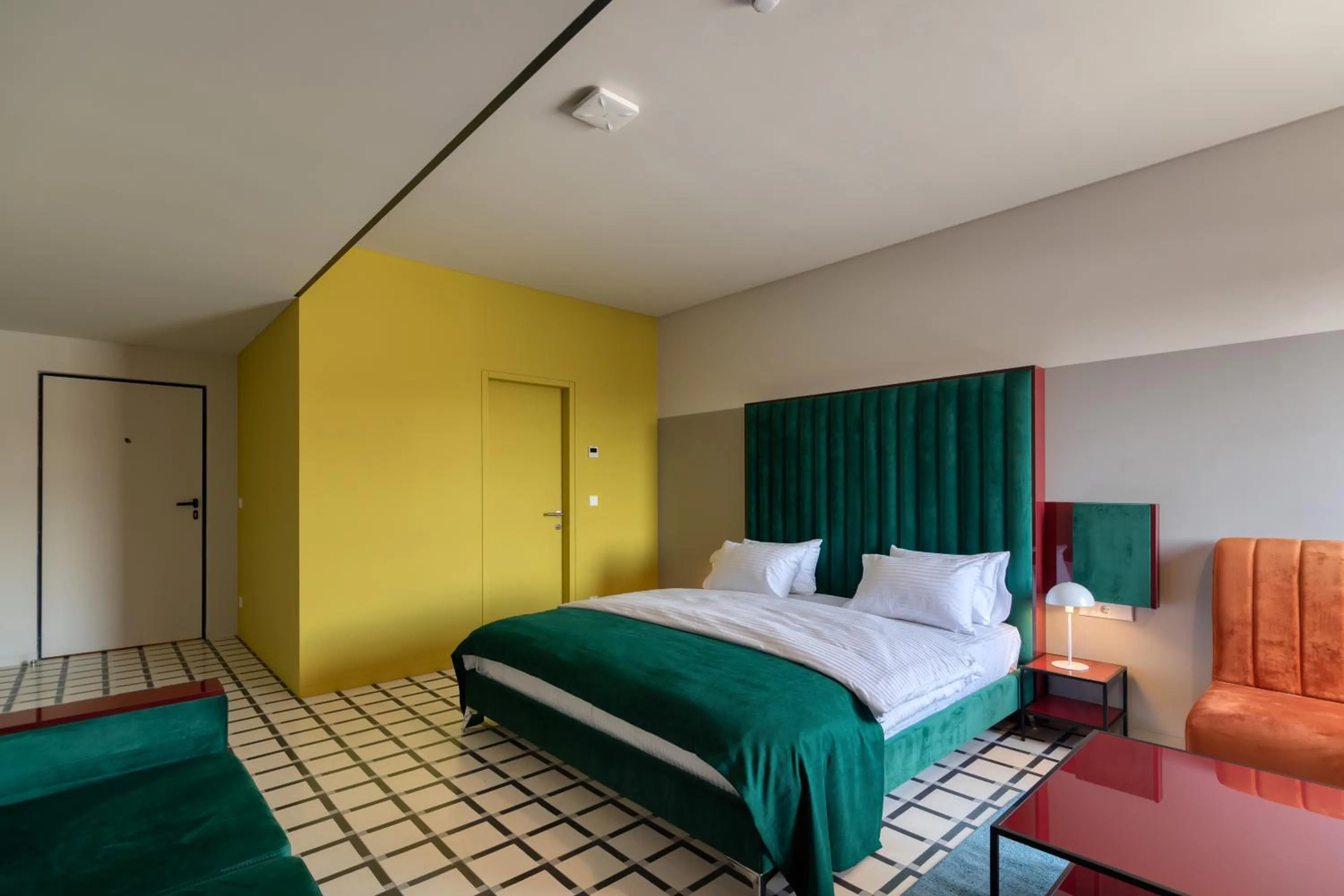 Photo of the whole room, Bed in Manifest Restaurant and Hotel Gyumri