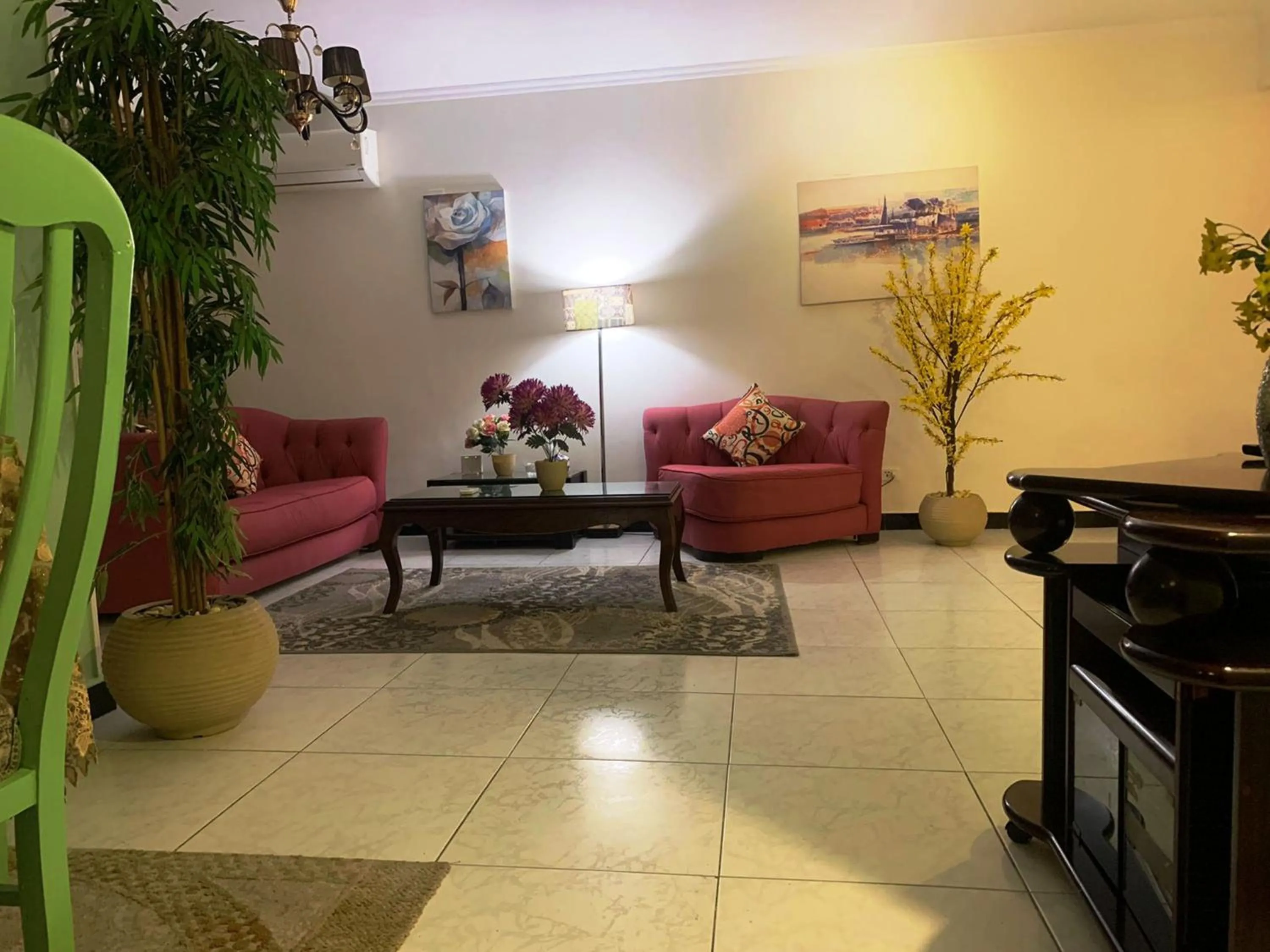 Living room in Casa Elegant