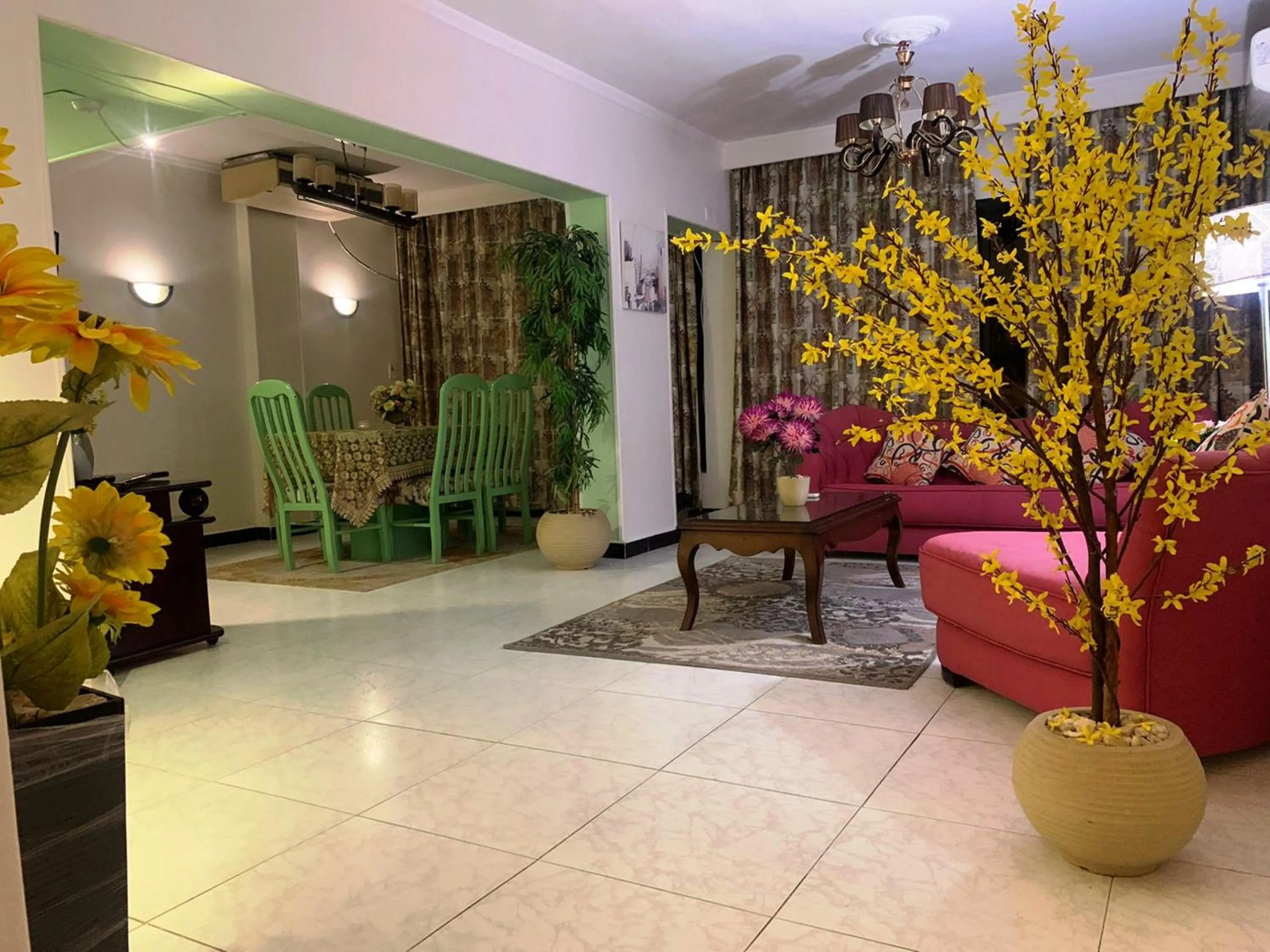 Living room in Casa Elegant