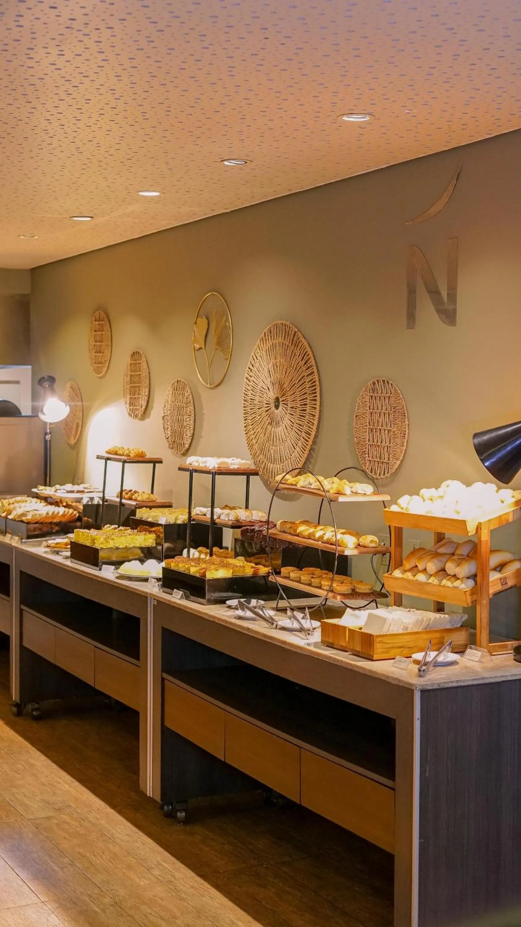 Buffet breakfast in Novotel Manaus