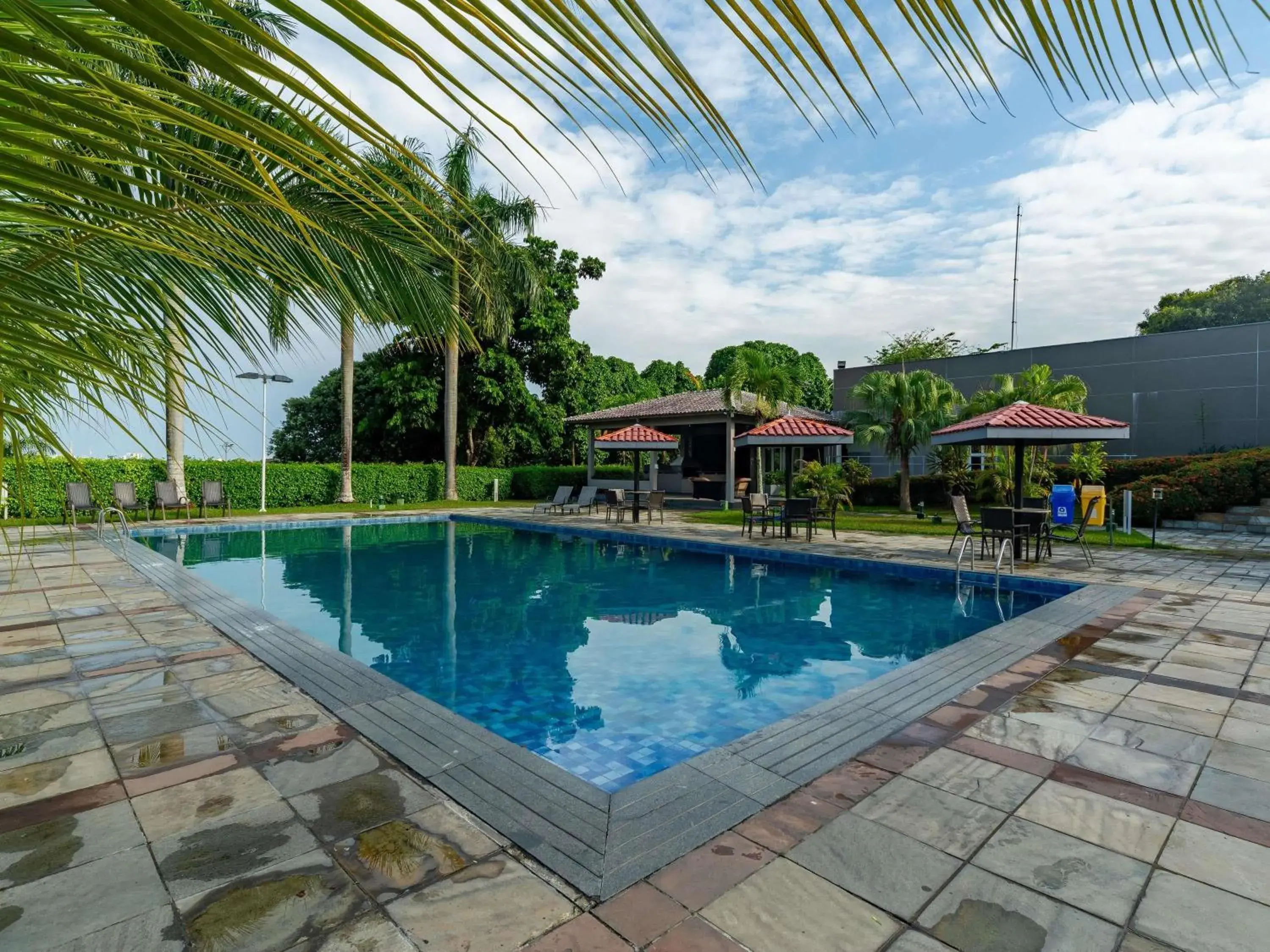 Pool view in Novotel Manaus Pool view in Novotel Manaus