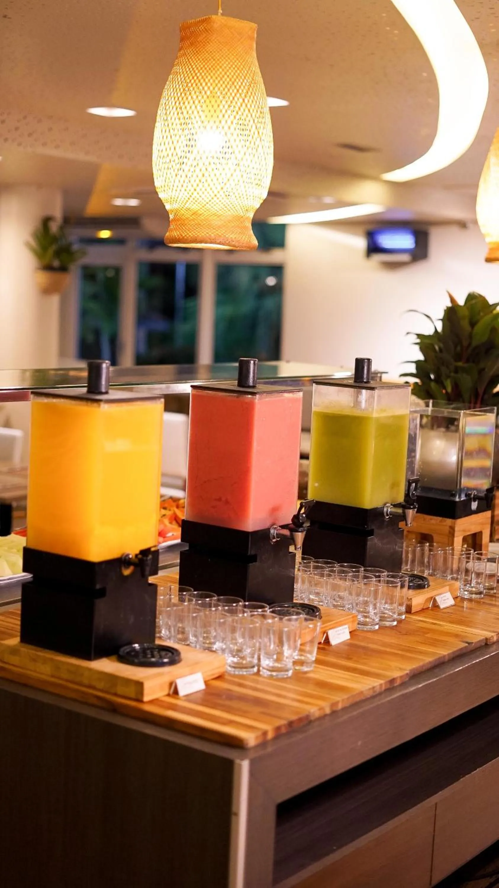 Buffet breakfast in Novotel Manaus