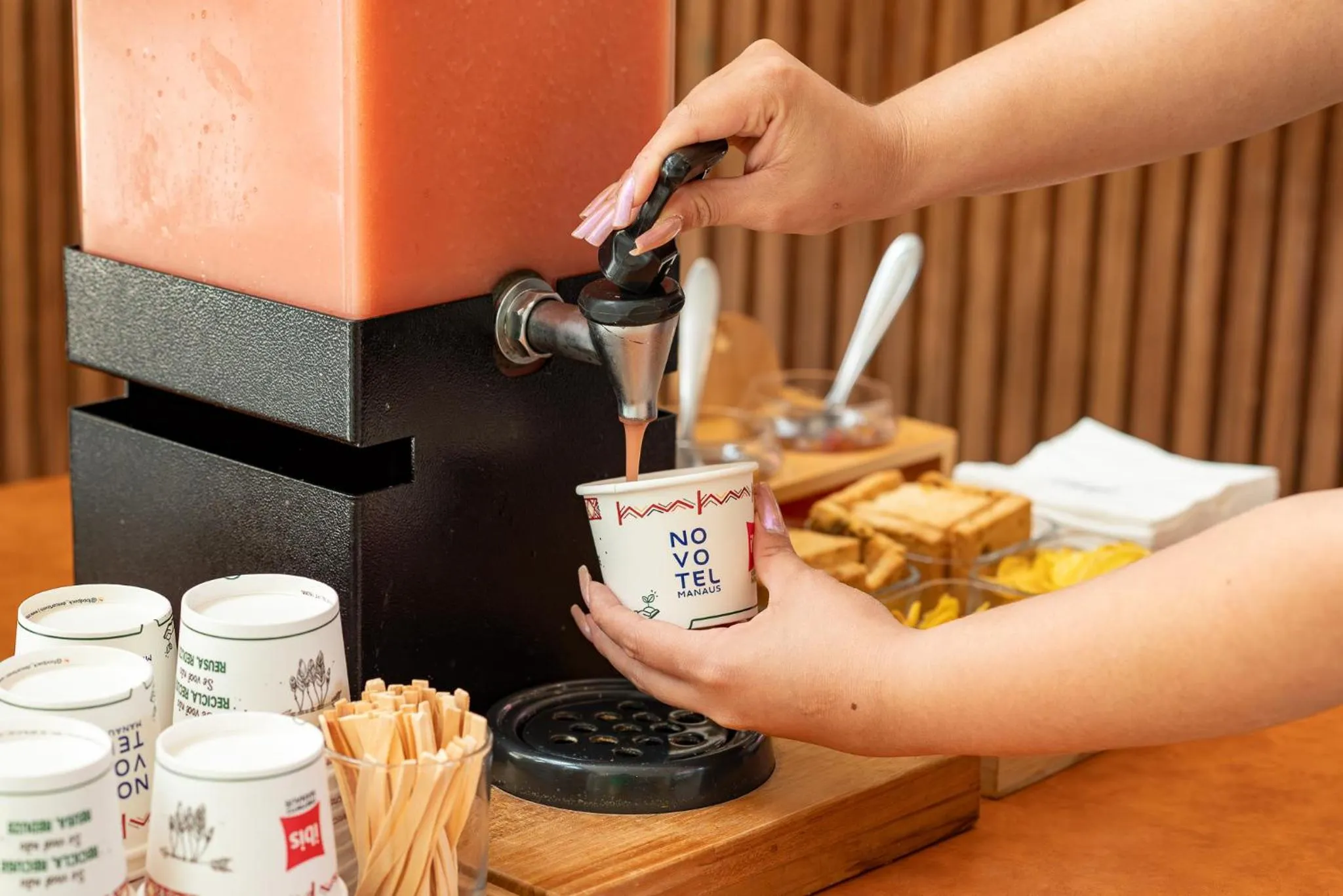 Lobby or reception in Novotel Manaus
