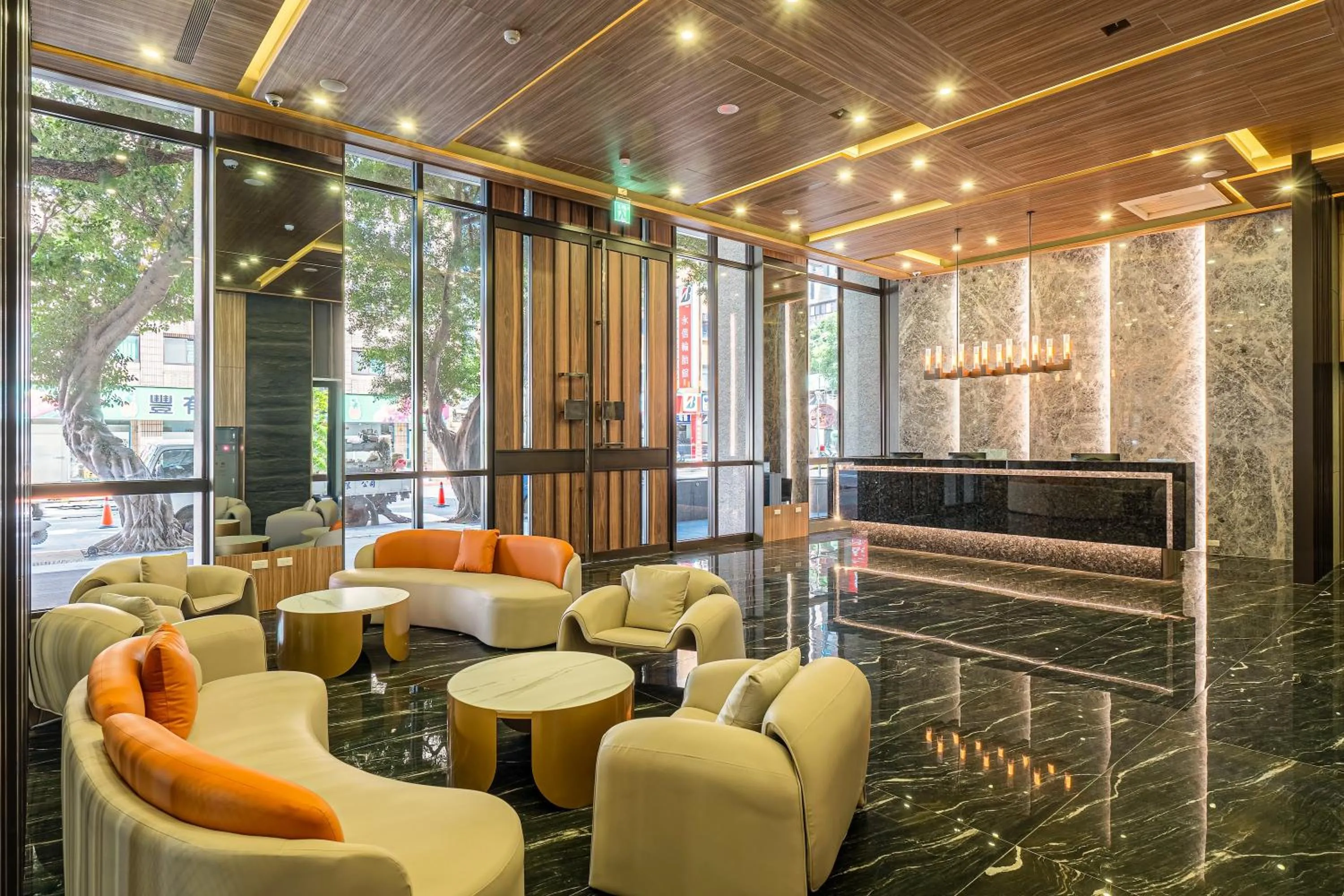 Communal lounge/ TV room in OOD Hotel Taipei HangZhou