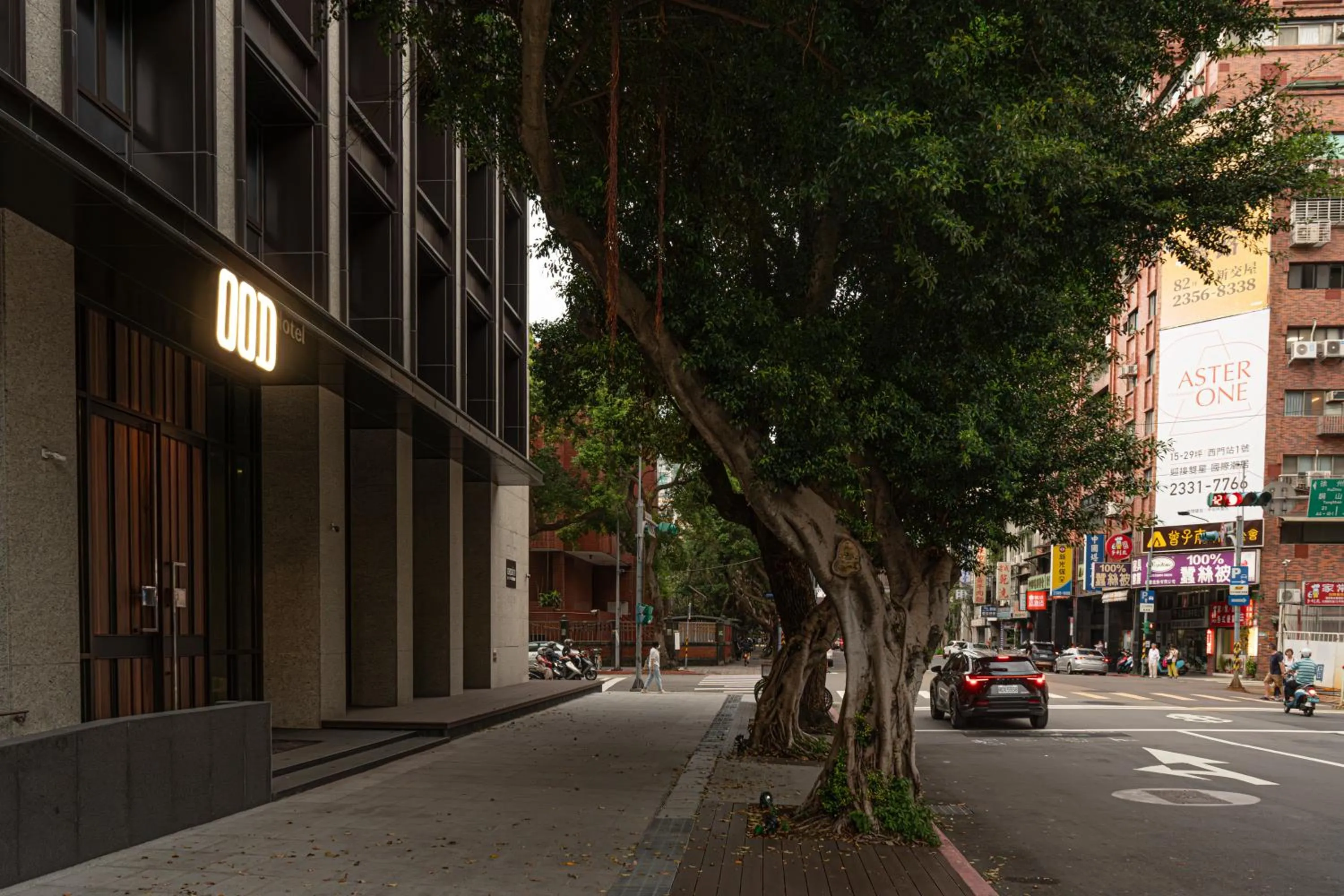 Property building in OOD Hotel Taipei HangZhou