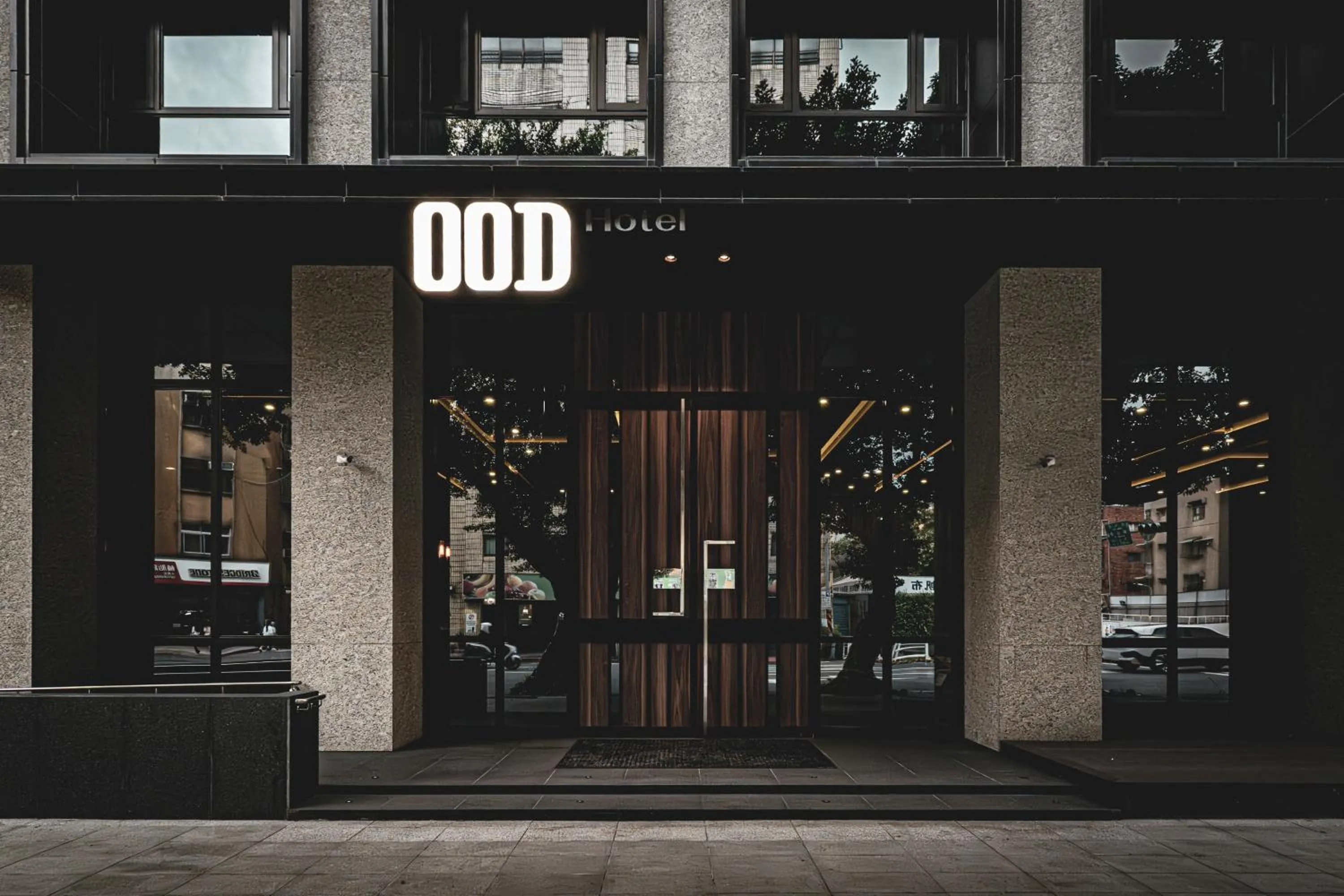 Property building in OOD Hotel Taipei HangZhou