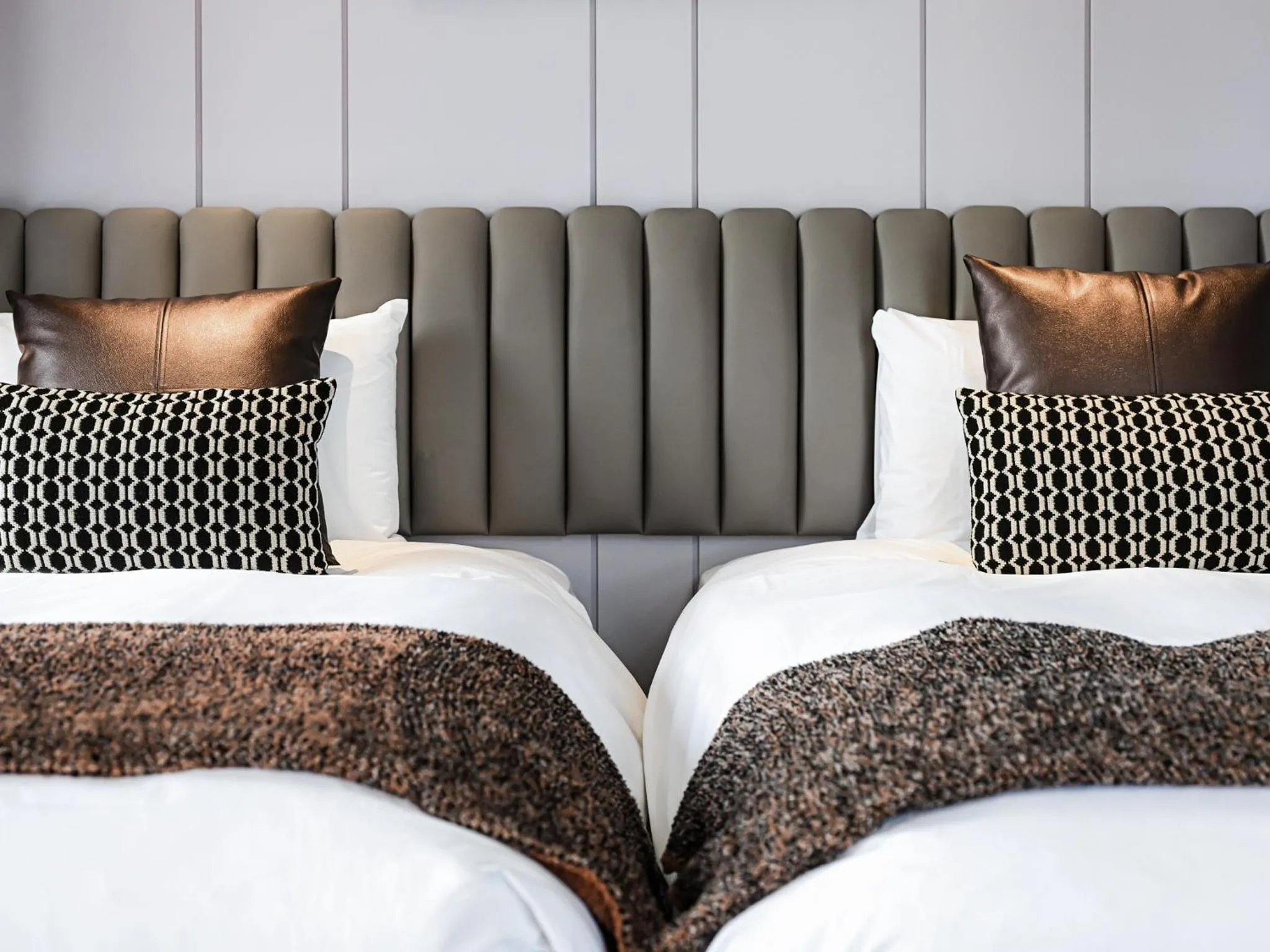 Bed in OOD Hotel Taipei HangZhou