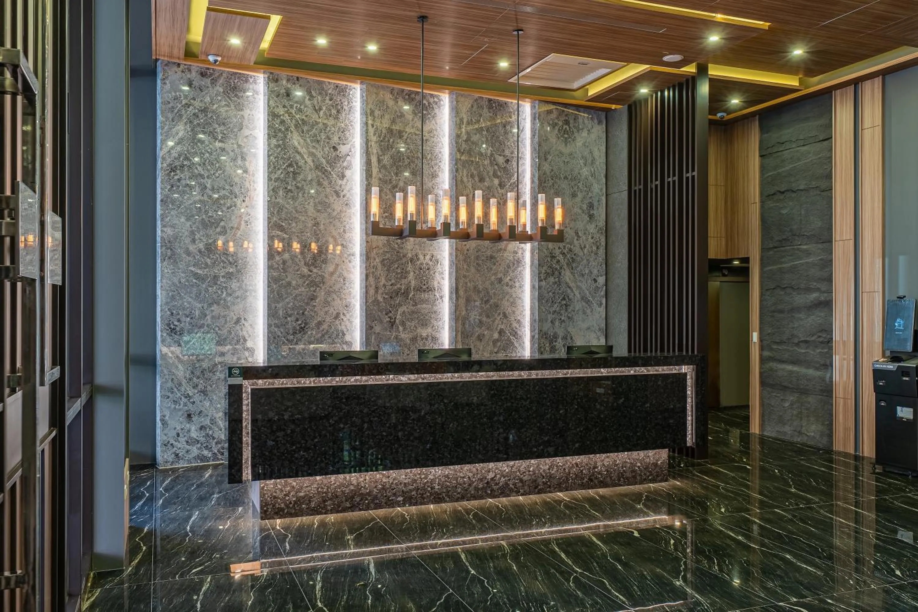 Lobby or reception in OOD Hotel Taipei HangZhou