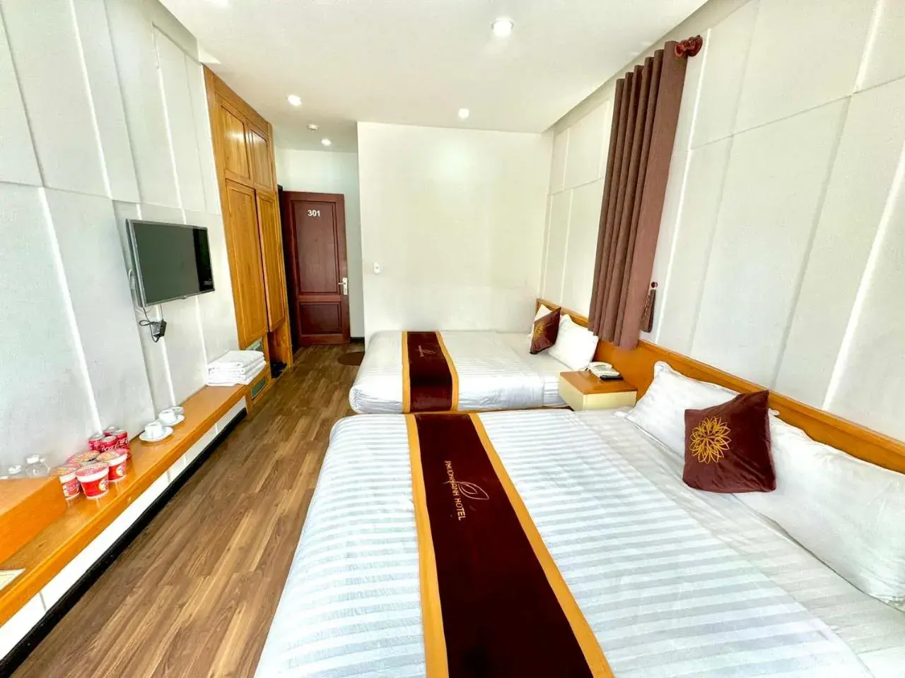 Bed in Phương Anh Valley Hotel Bed in Phương Anh Valley Hotel