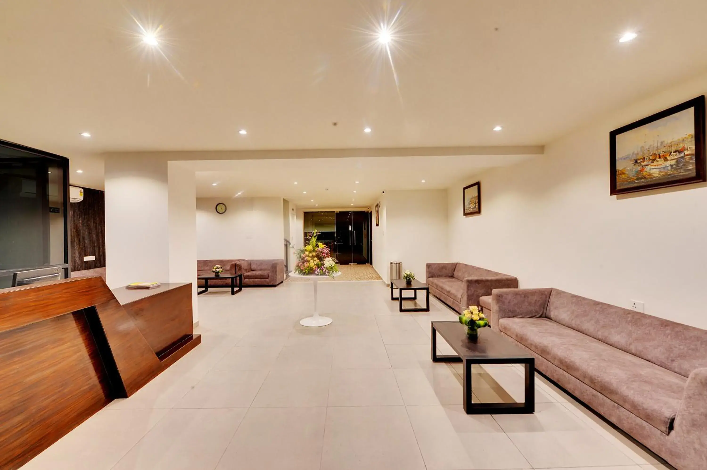 Lobby or reception in The Lavender Hotel Lobby or reception in The Lavender Hotel