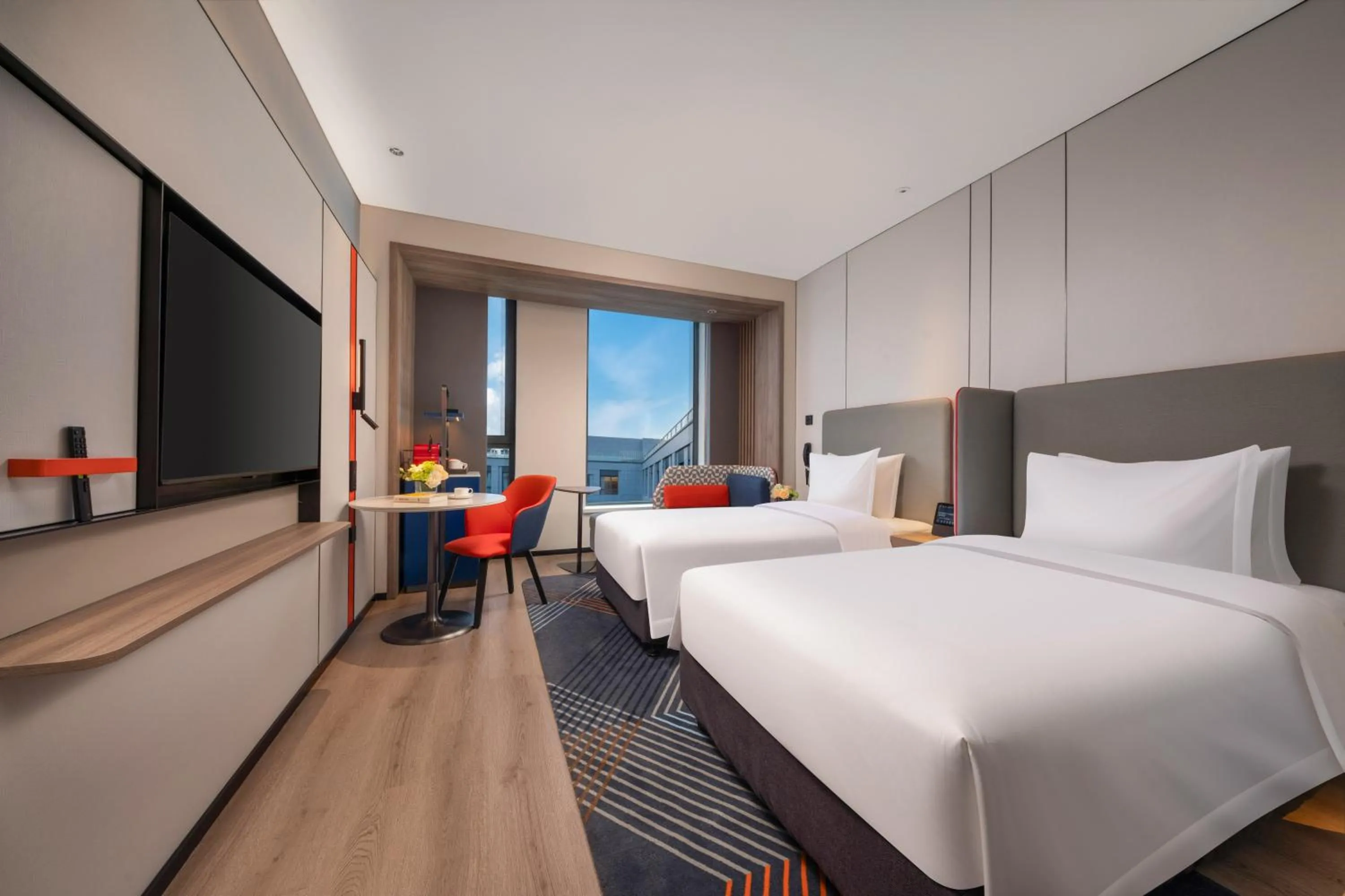 Double Room with Courtyard View in Holiday Inn Express Beijing Zhongguancun Tech Park by IHG