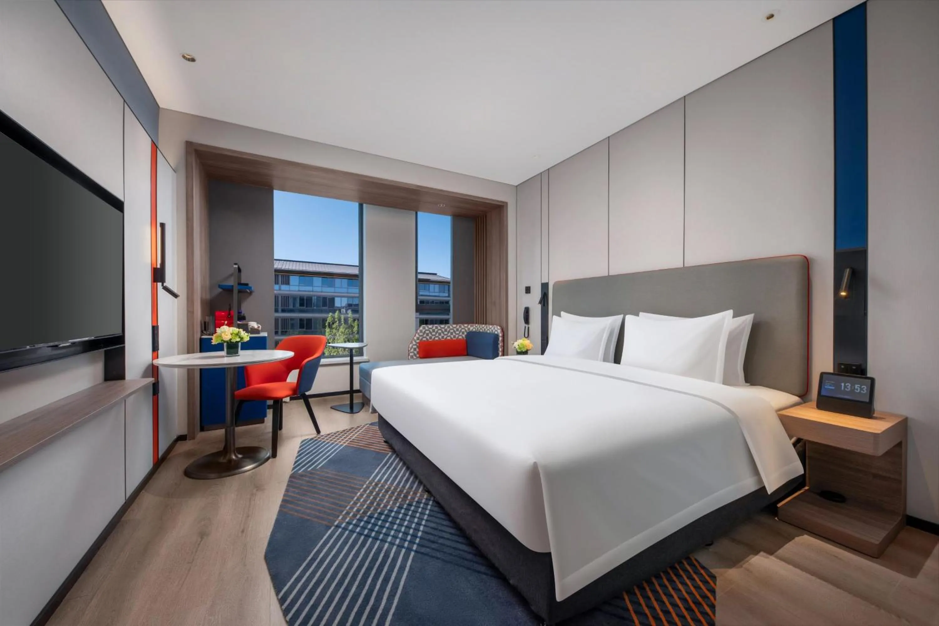 Standard King Room with City View in Holiday Inn Express Beijing Zhongguancun Tech Park by IHG
