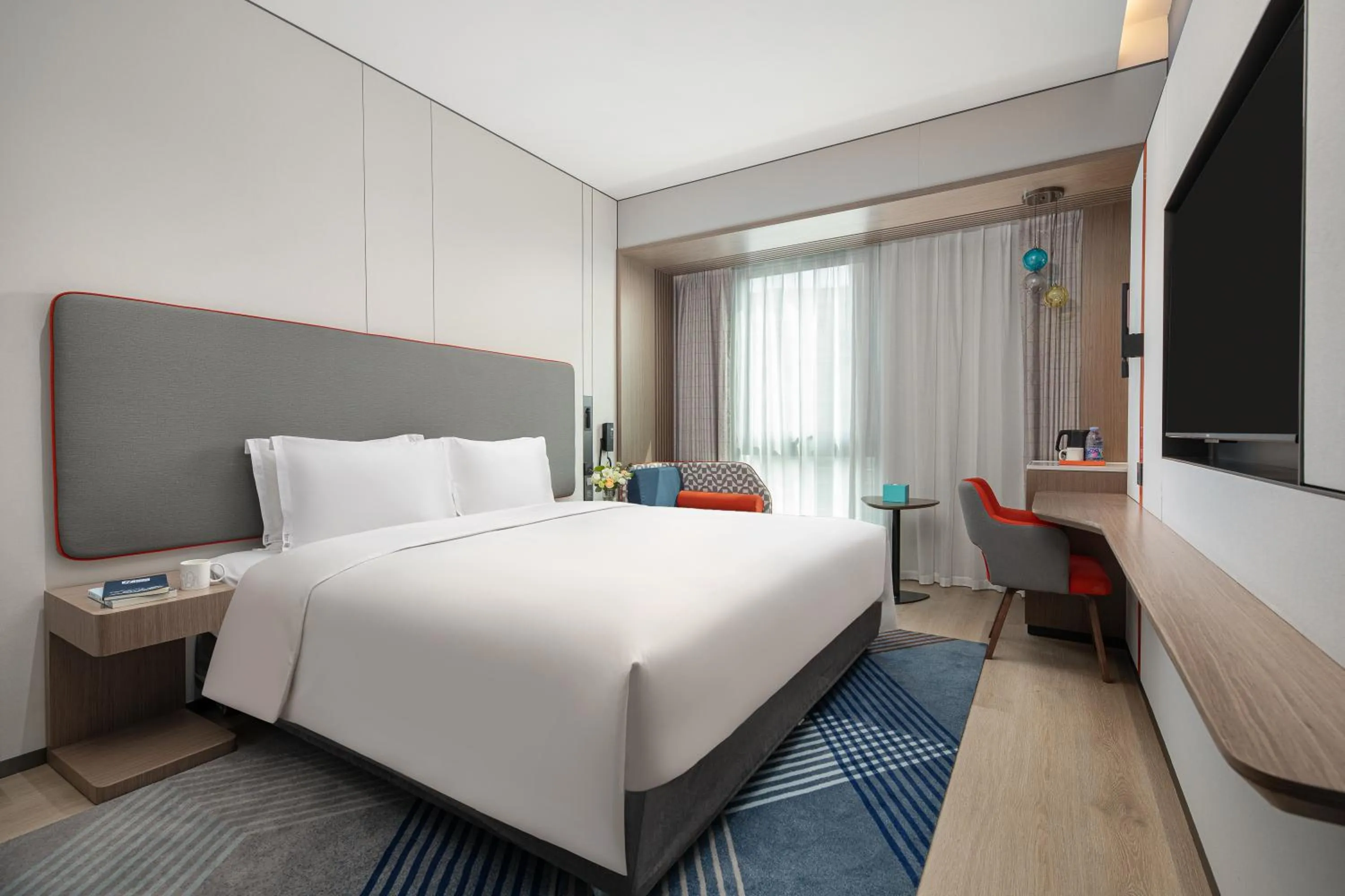 Bed in Holiday Inn Express Changfeng Park