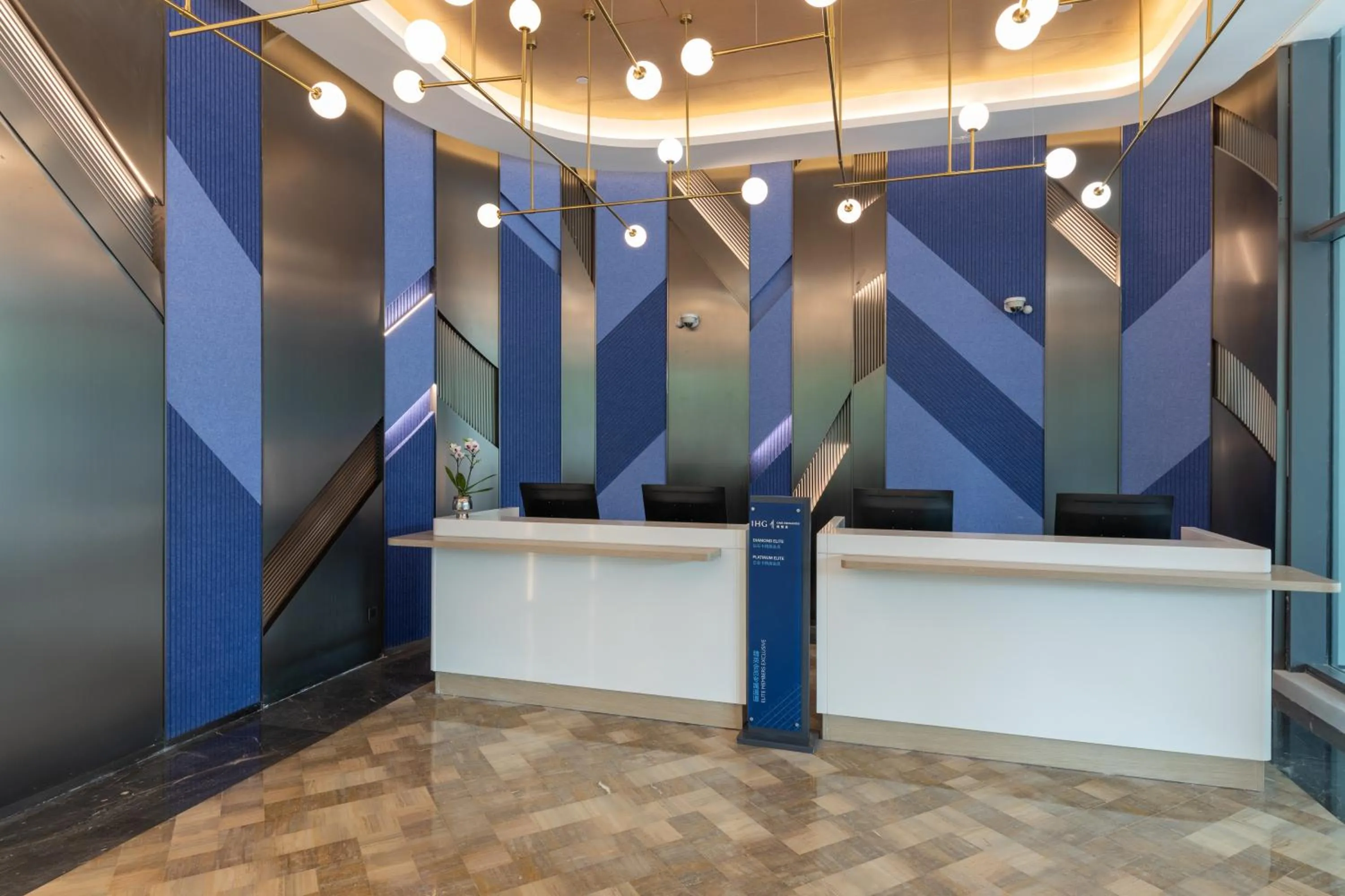 Lobby or reception in Holiday Inn Express Changfeng Park