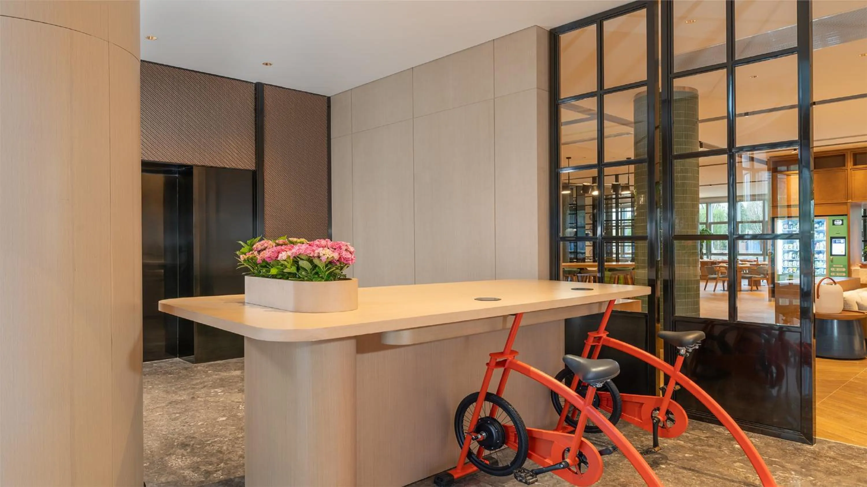 Lobby or reception in EVEN Hotel Yinchuan Yuehai by IHG