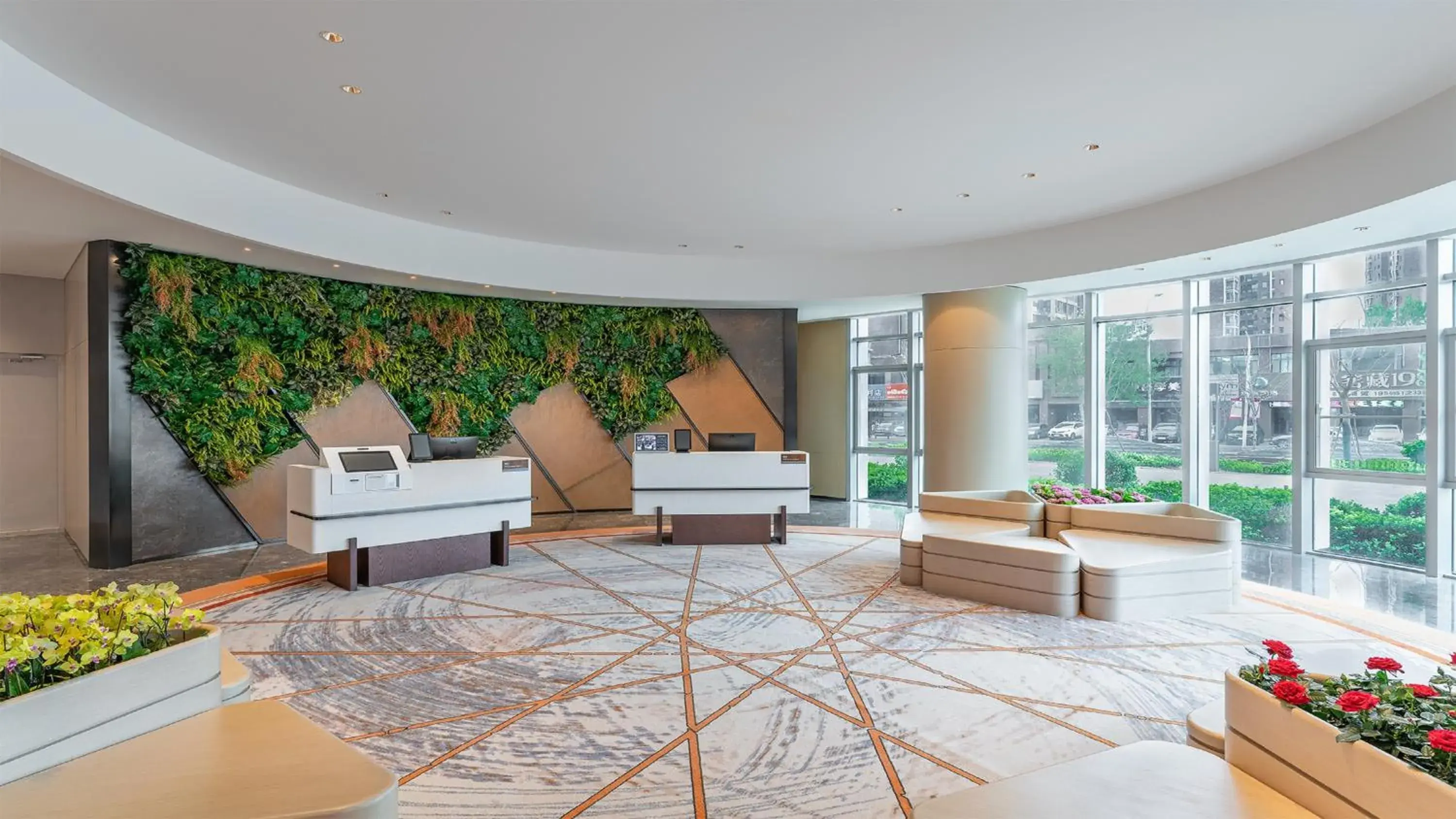 Property building in EVEN Hotel Yinchuan Yuehai by IHG Property building in EVEN Hotel Yinchuan Yuehai by IHG