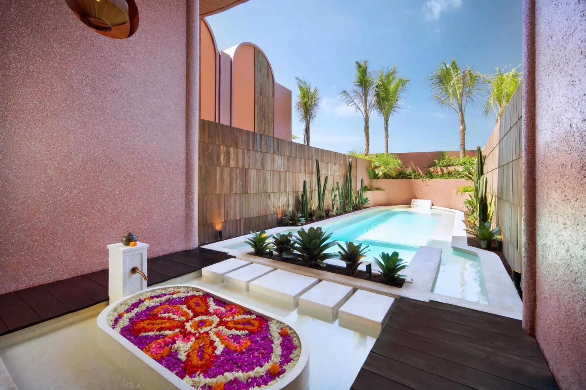 Swimming pool in Seascape Resort & Spa Sanur by Ini Vie Hospitality Swimming pool in Seascape Resort & Spa Sanur by Ini Vie Hospitality