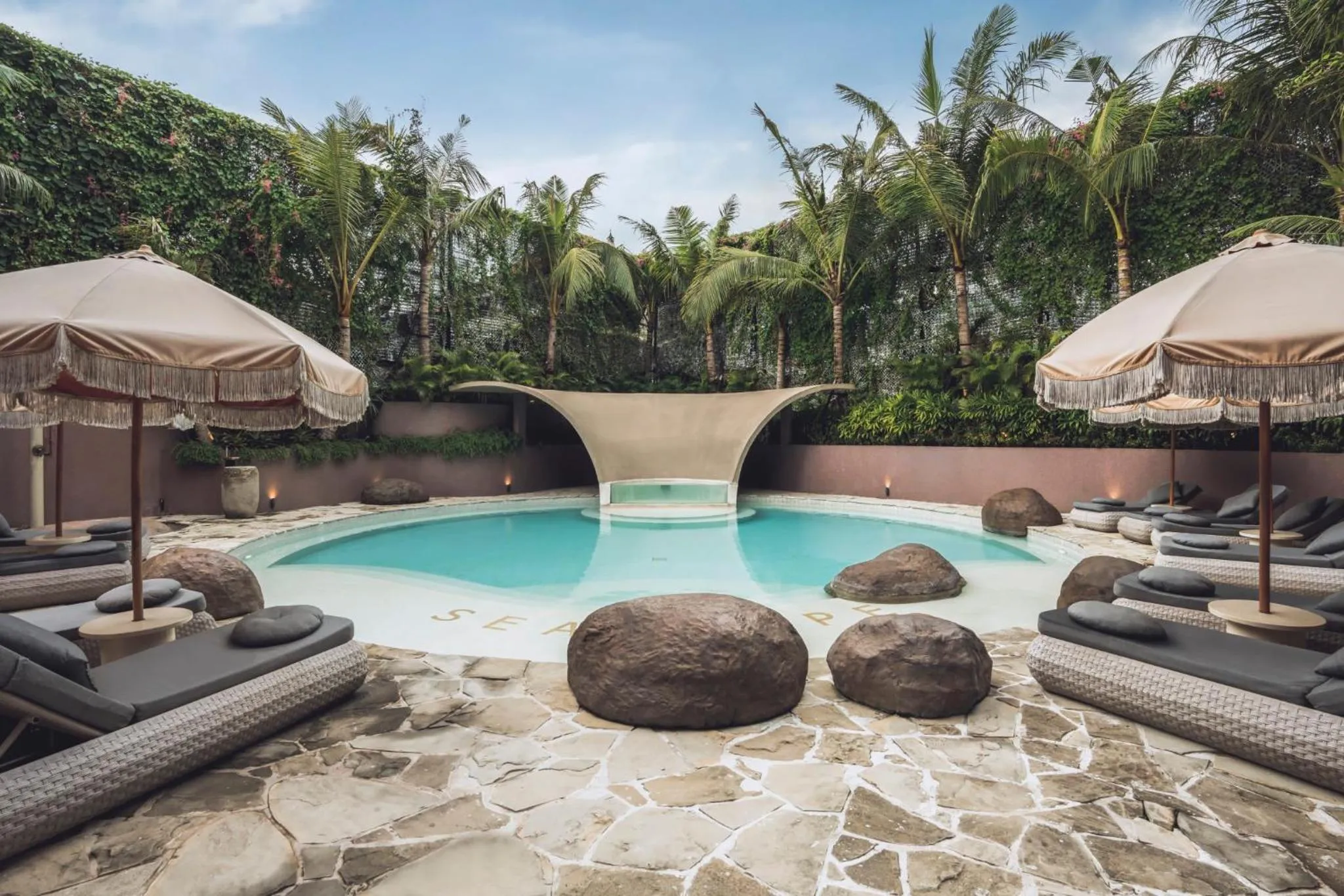 Swimming pool in Seascape Resort & Spa Sanur by Ini Vie Hospitality