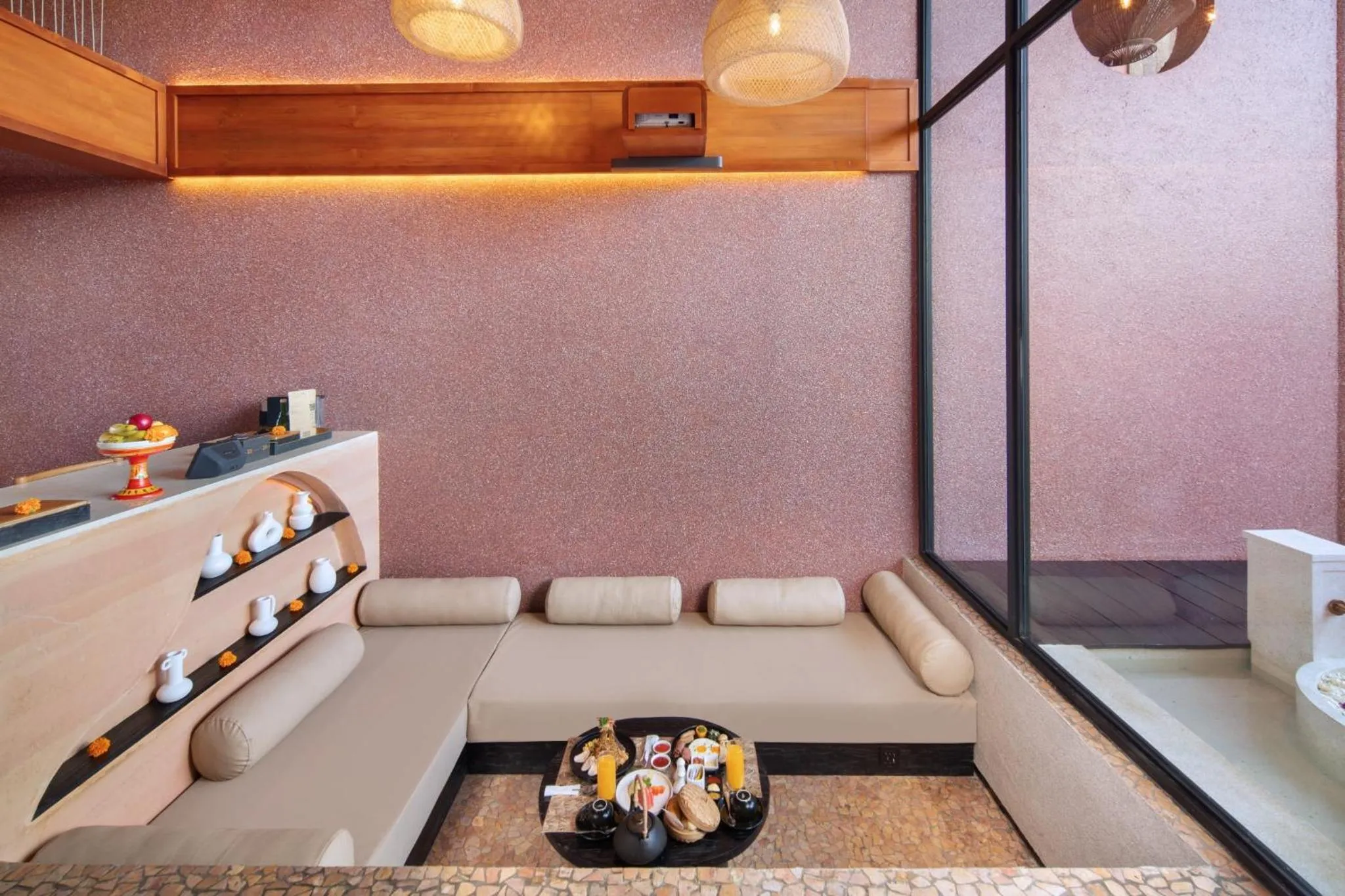 Living room in Seascape Resort & Spa Sanur by Ini Vie Hospitality