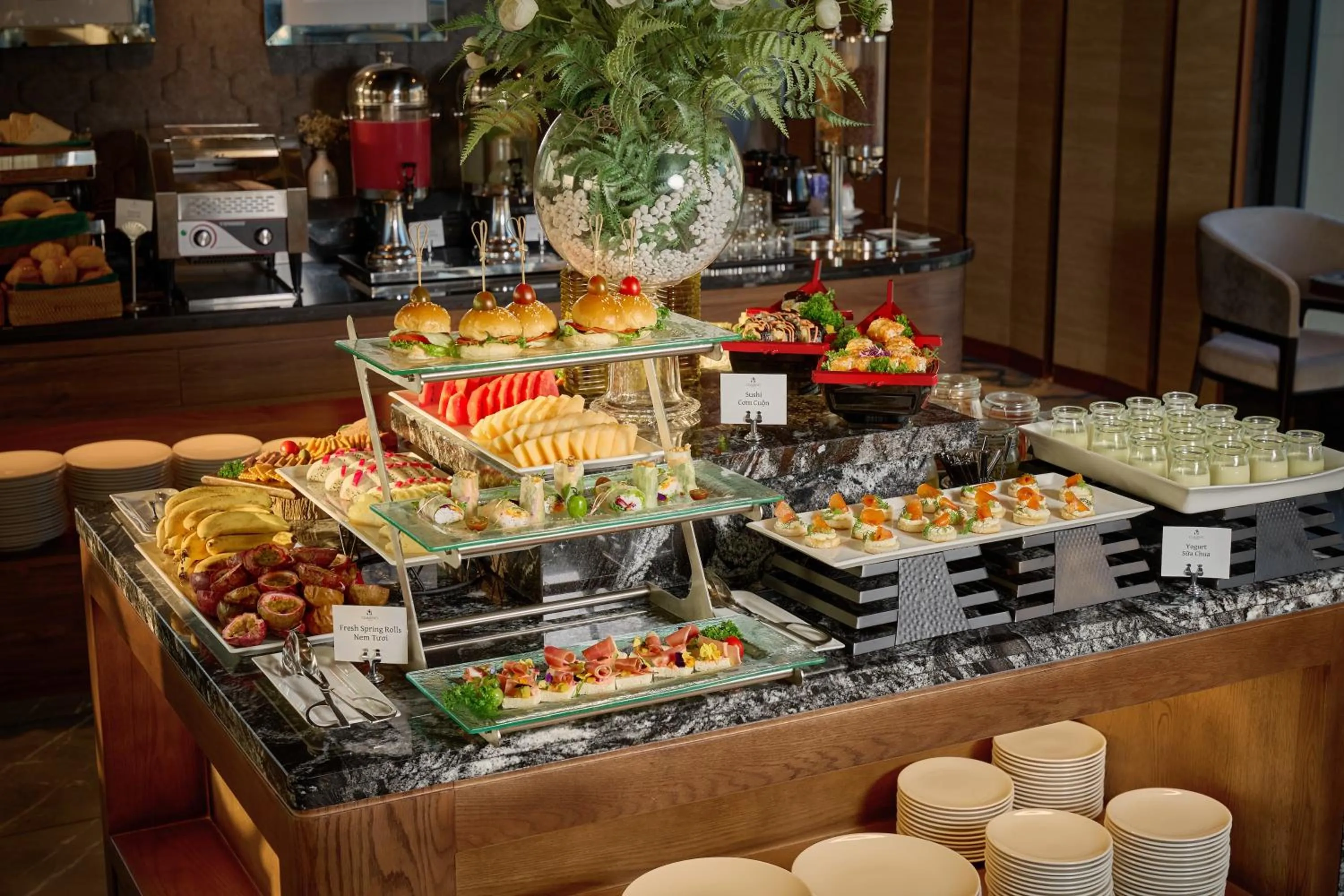 Food close-up in CLASSYC Hotel