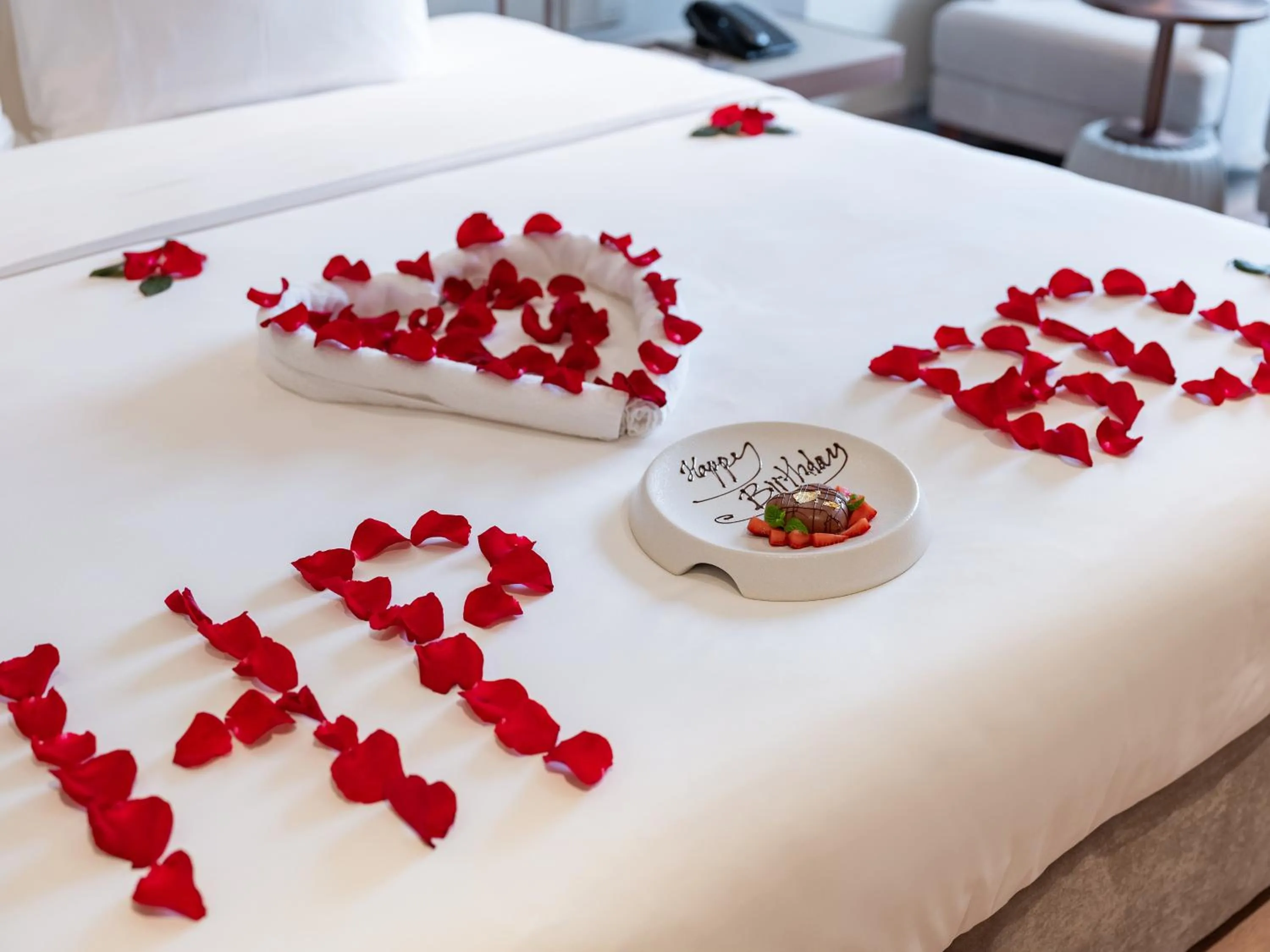 Decorative detail, Bed in CLASSYC Hotel