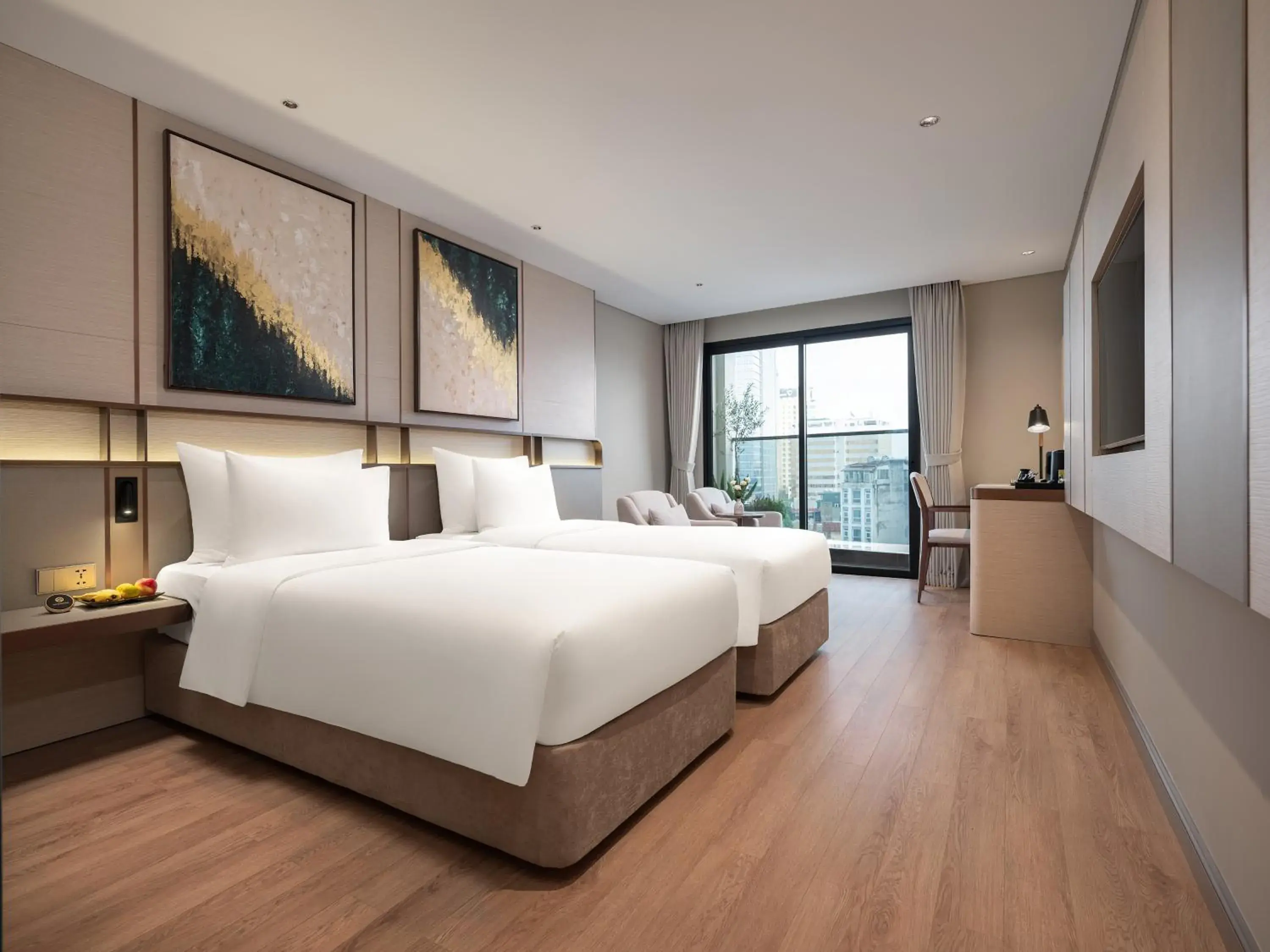 View (from property/room), Bed in CLASSYC Hotel View (from property/room), Bed in CLASSYC Hotel