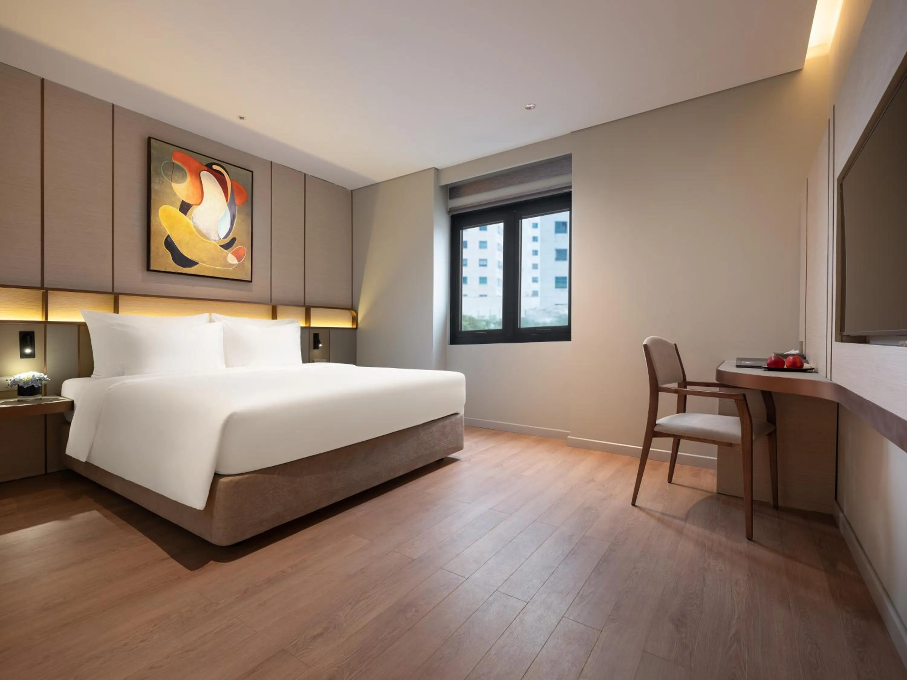 View (from property/room), Bed in CLASSYC Hotel