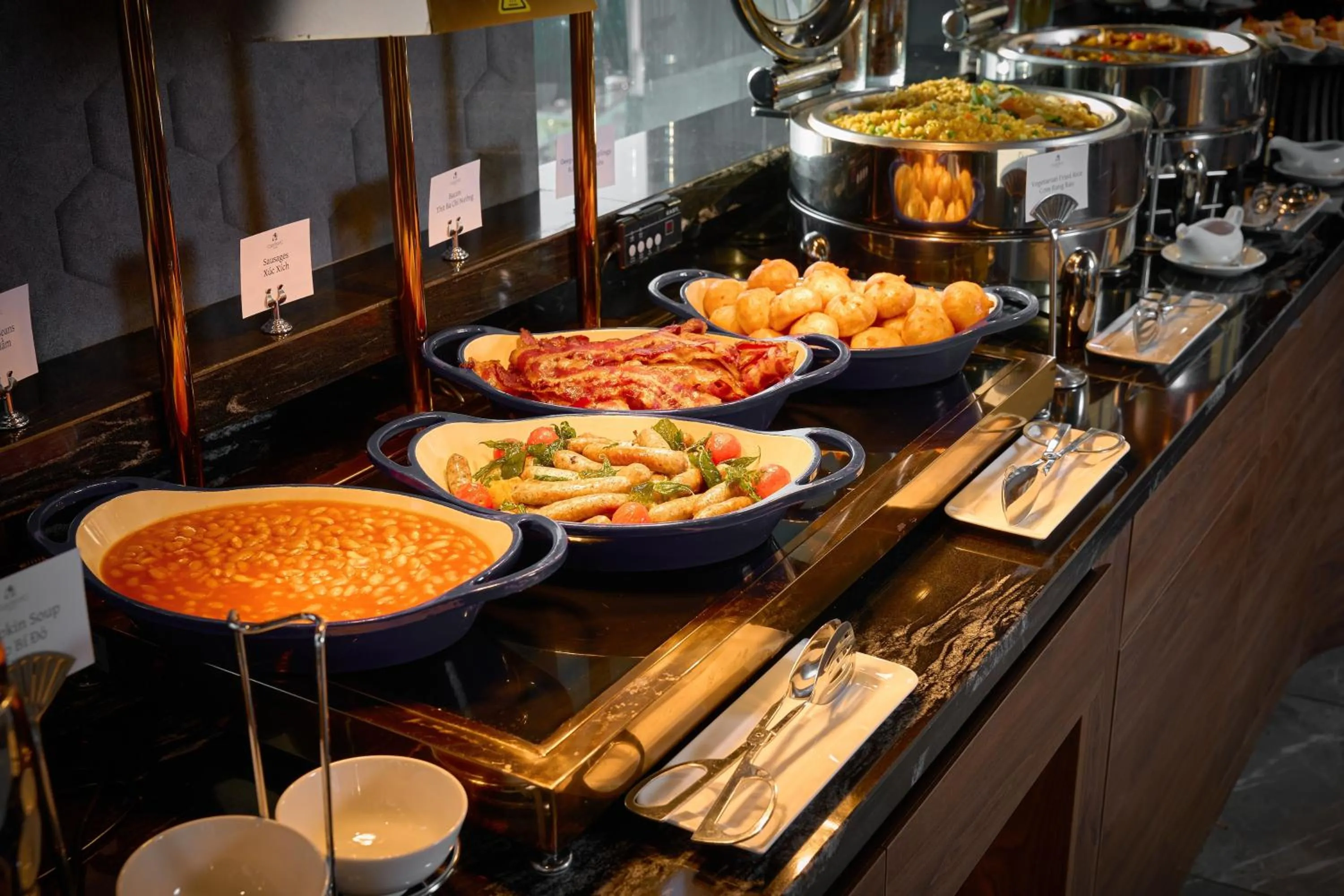 Food close-up in CLASSYC Hotel