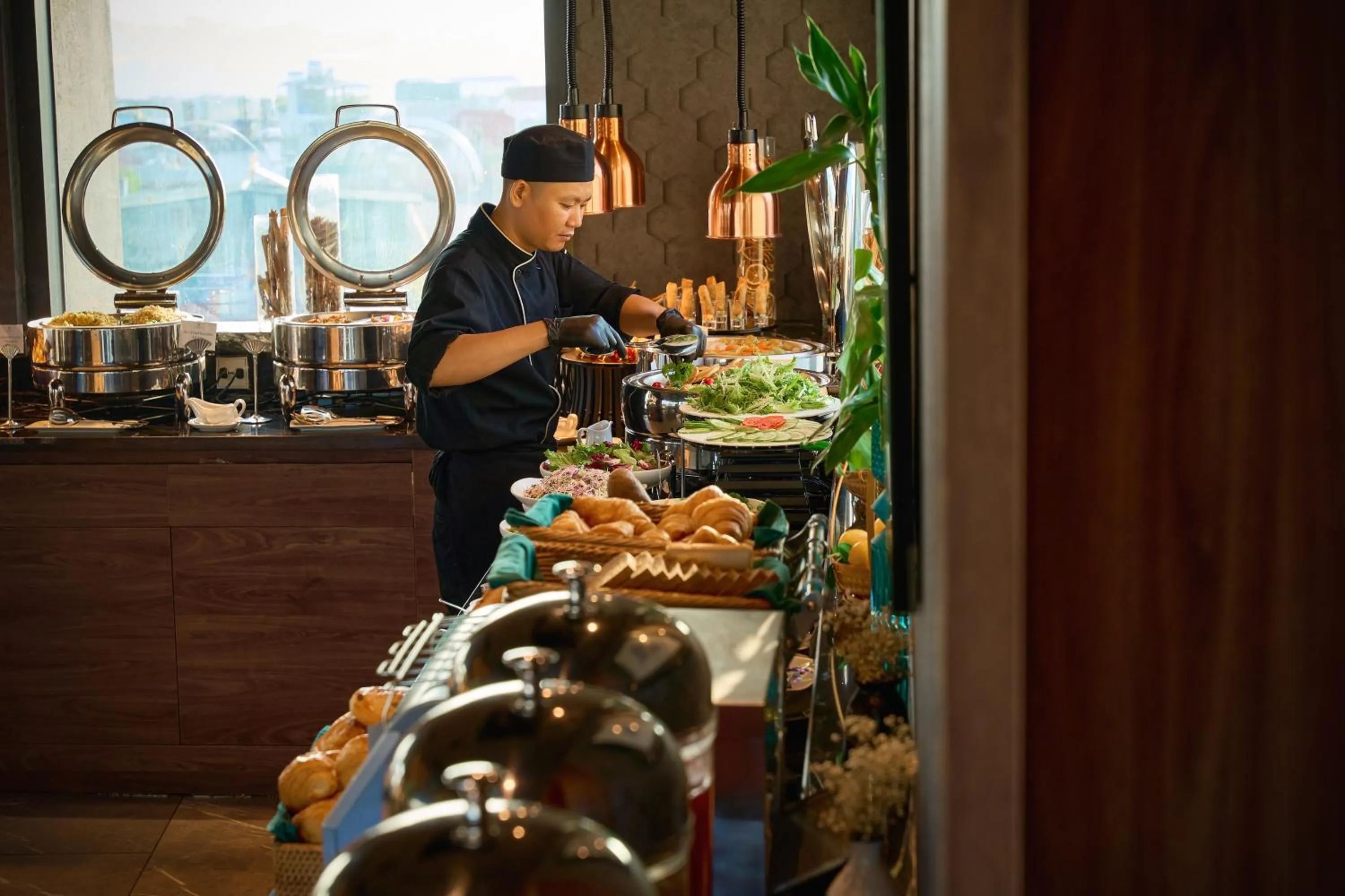 Food close-up in CLASSYC Hotel