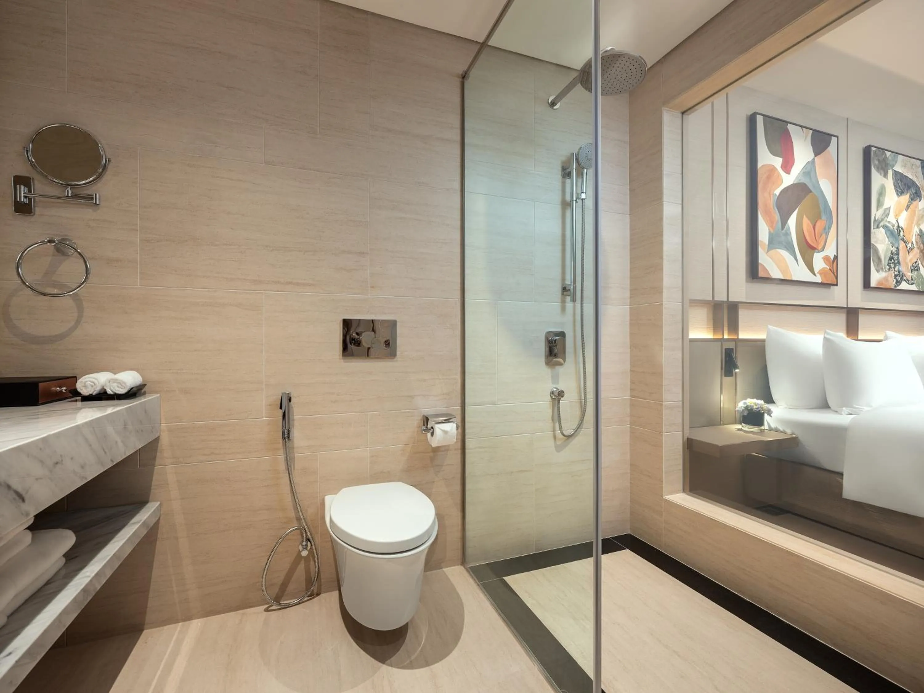 Shower in CLASSYC Hotel