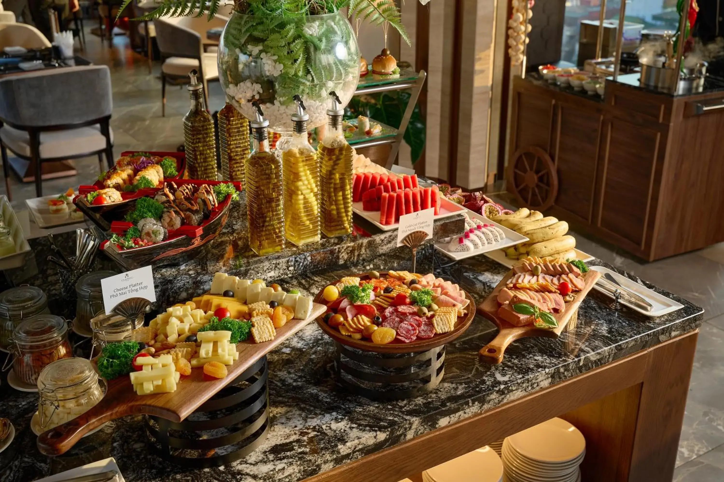 Food close-up in CLASSYC Hotel Food close-up in CLASSYC Hotel