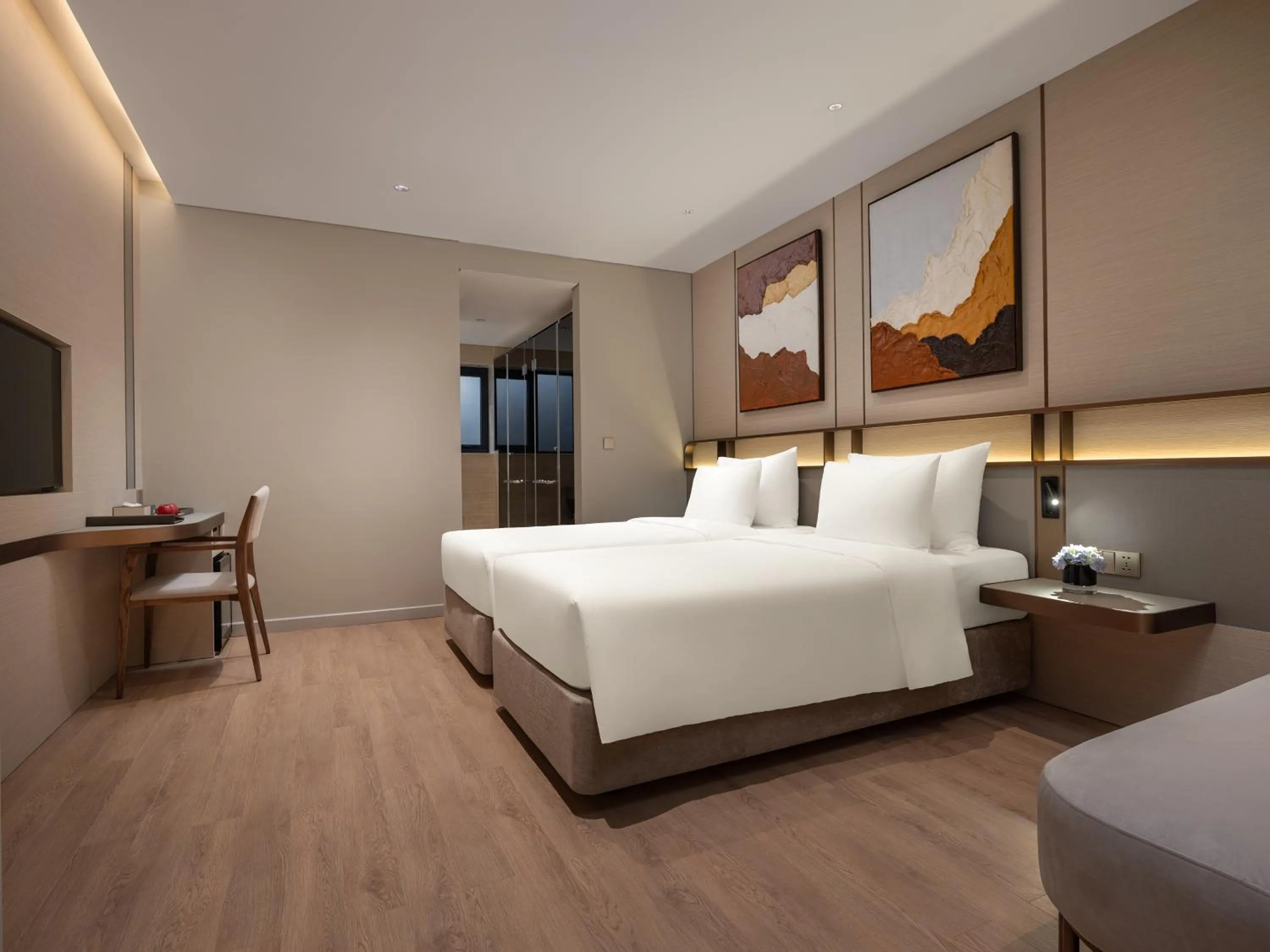 Photo of the whole room, Bed in CLASSYC Hotel