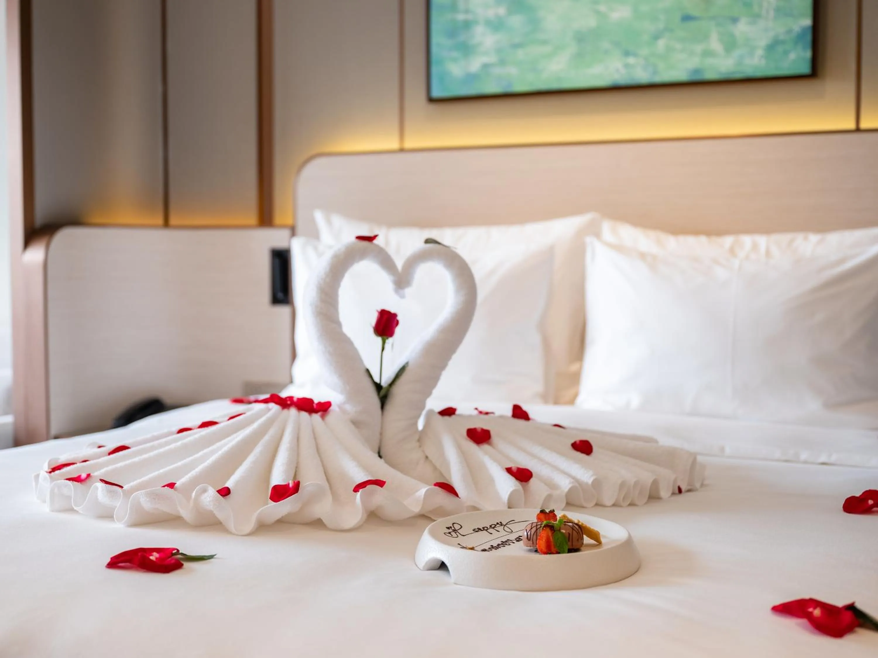 Decorative detail, Bed in CLASSYC Hotel