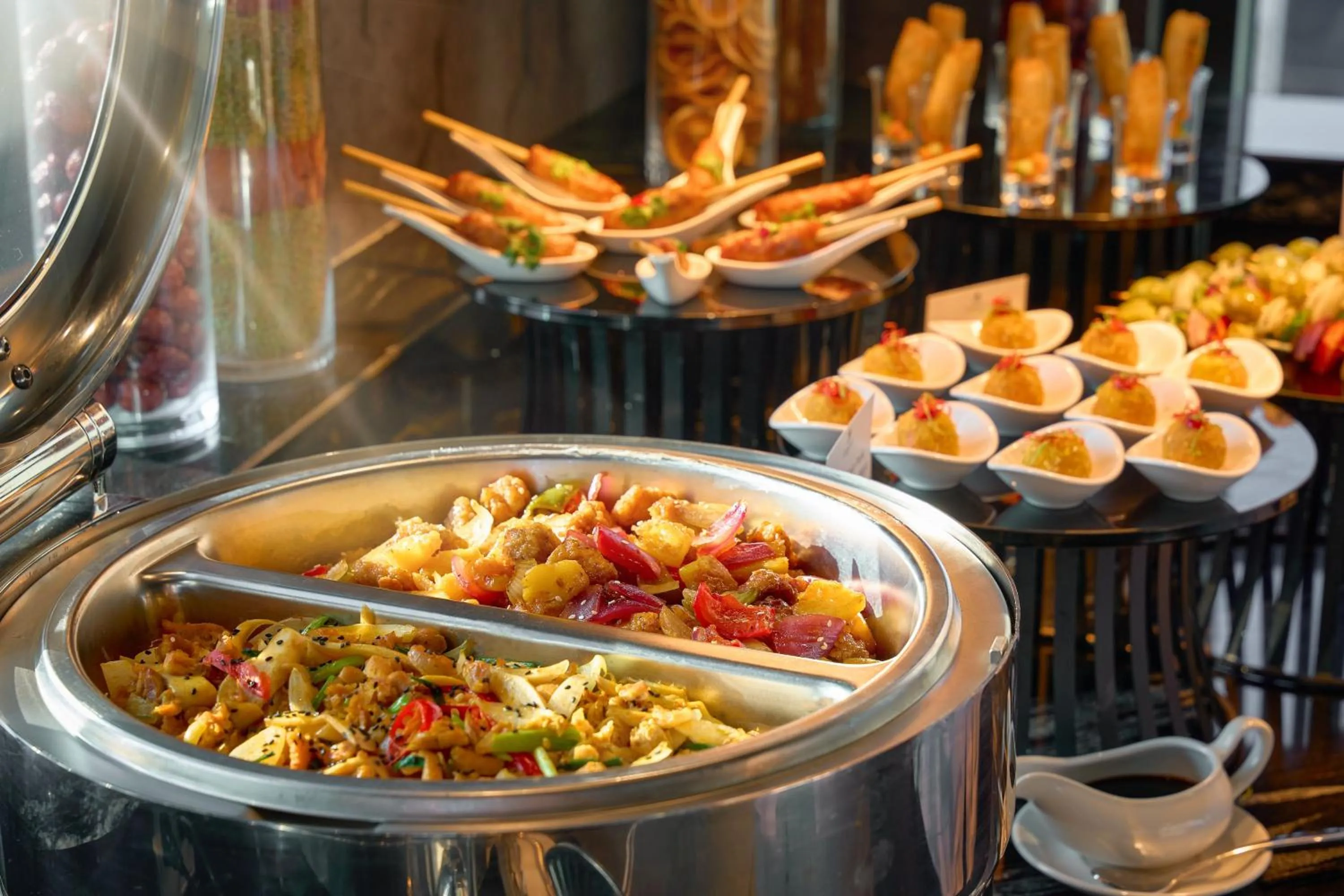 Food close-up in CLASSYC Hotel