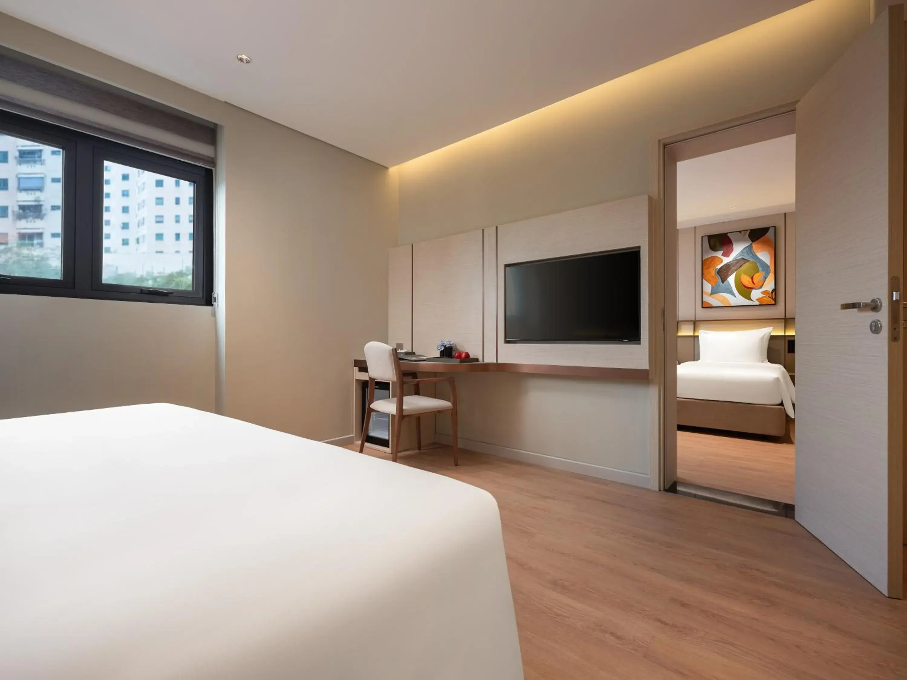 View (from property/room), Bed in CLASSYC Hotel View (from property/room), Bed in CLASSYC Hotel