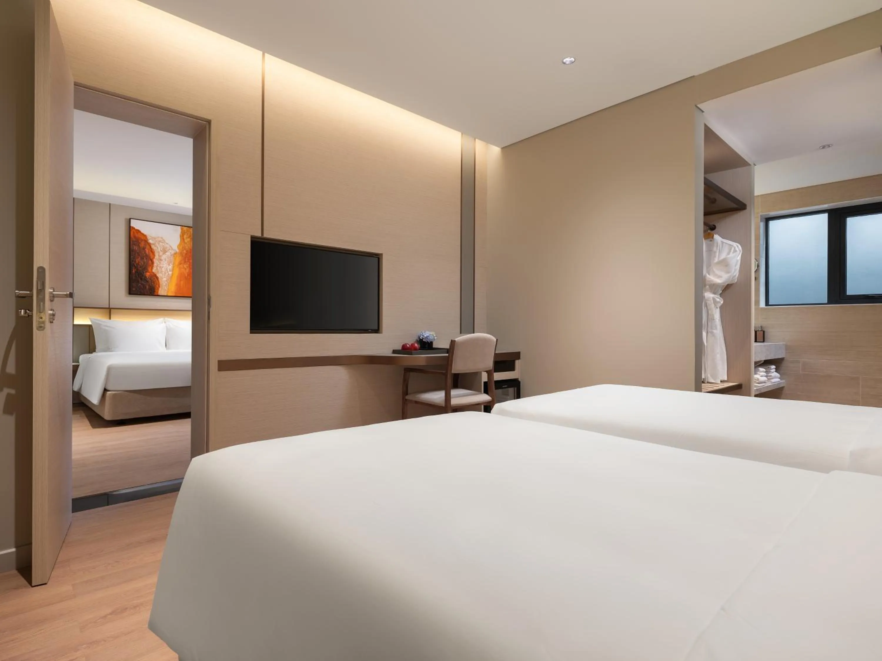 Bed in CLASSYC Hotel