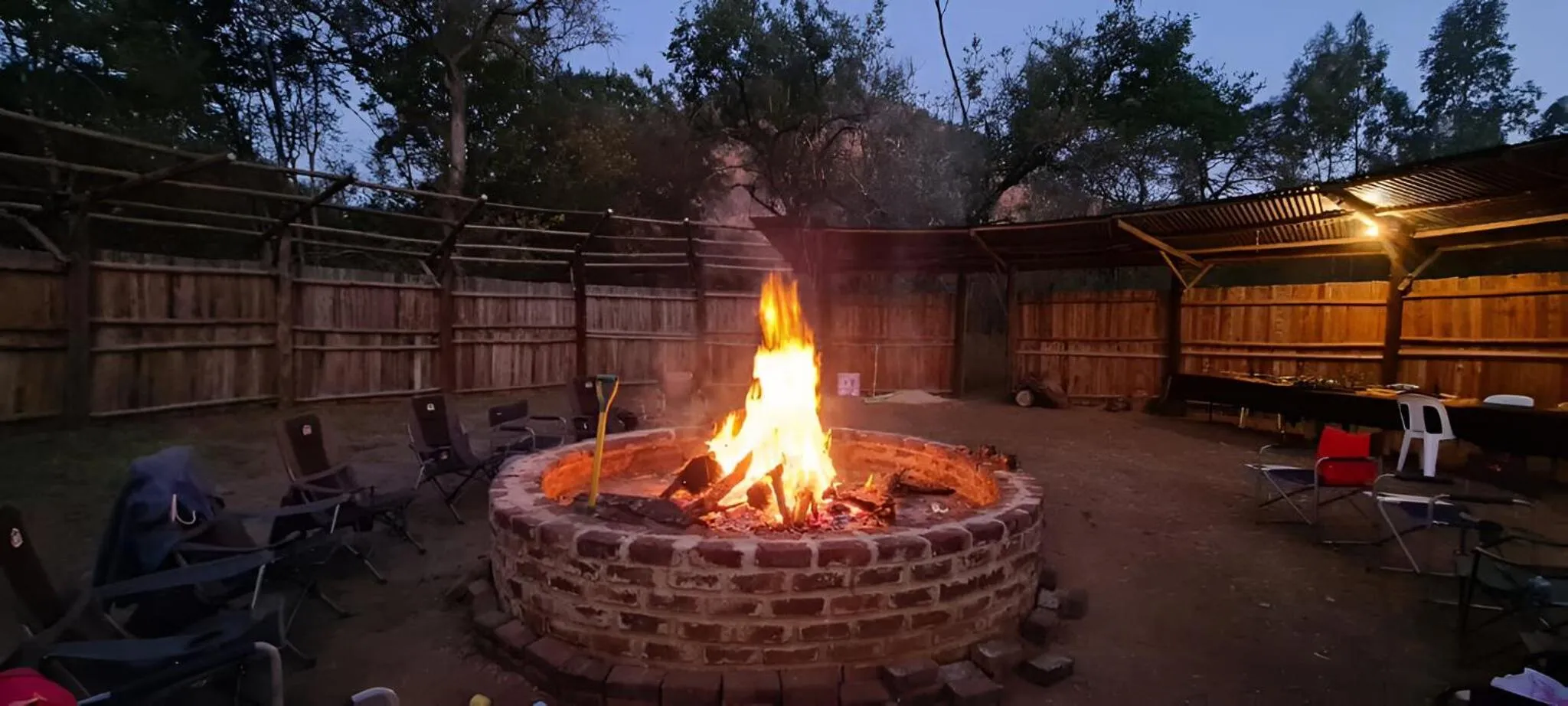 BBQ facilities in Elangeni Holiday Resort