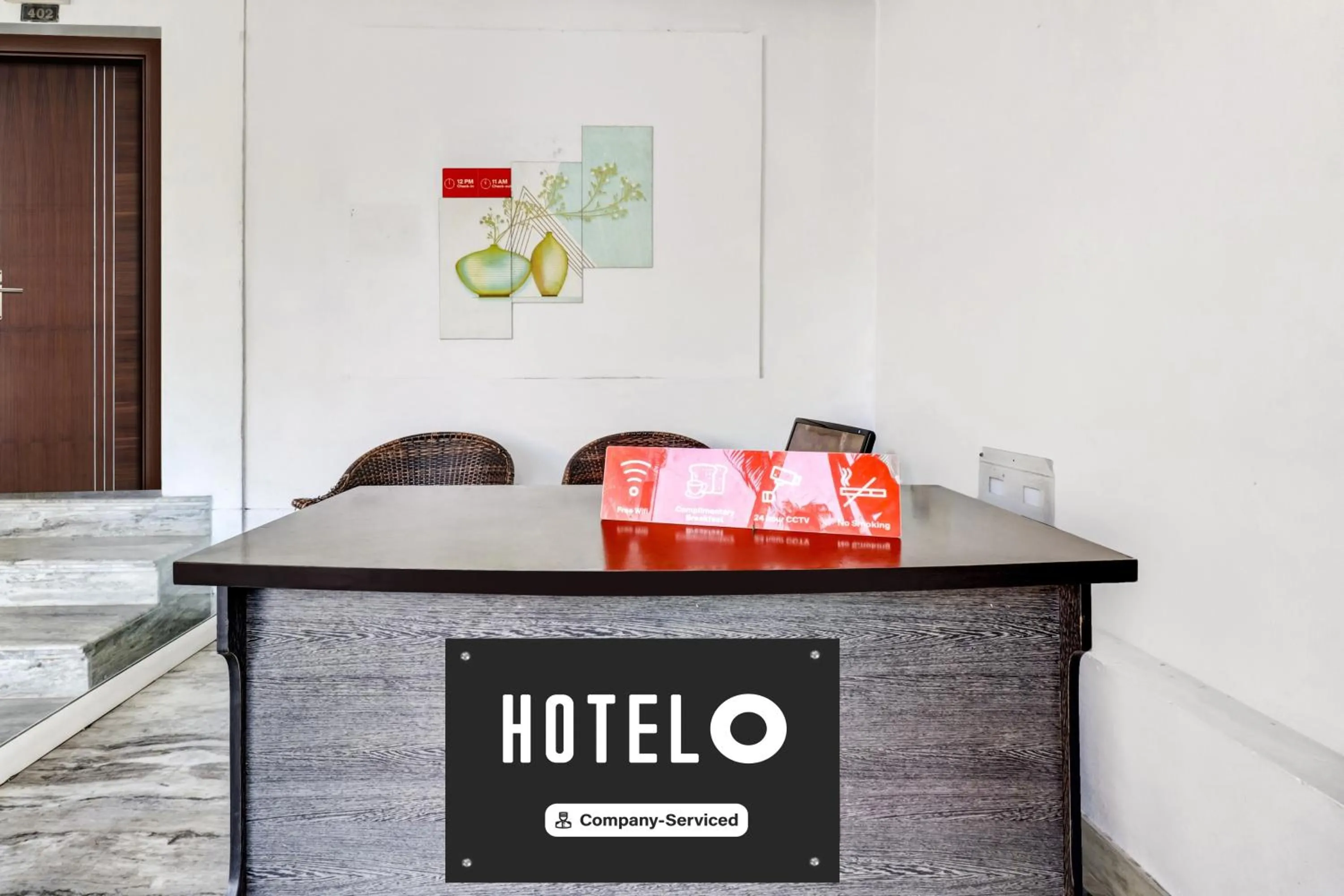 Lobby or reception in Super Hotel O Kazhakoottam Near AL SAJ Convention Centre