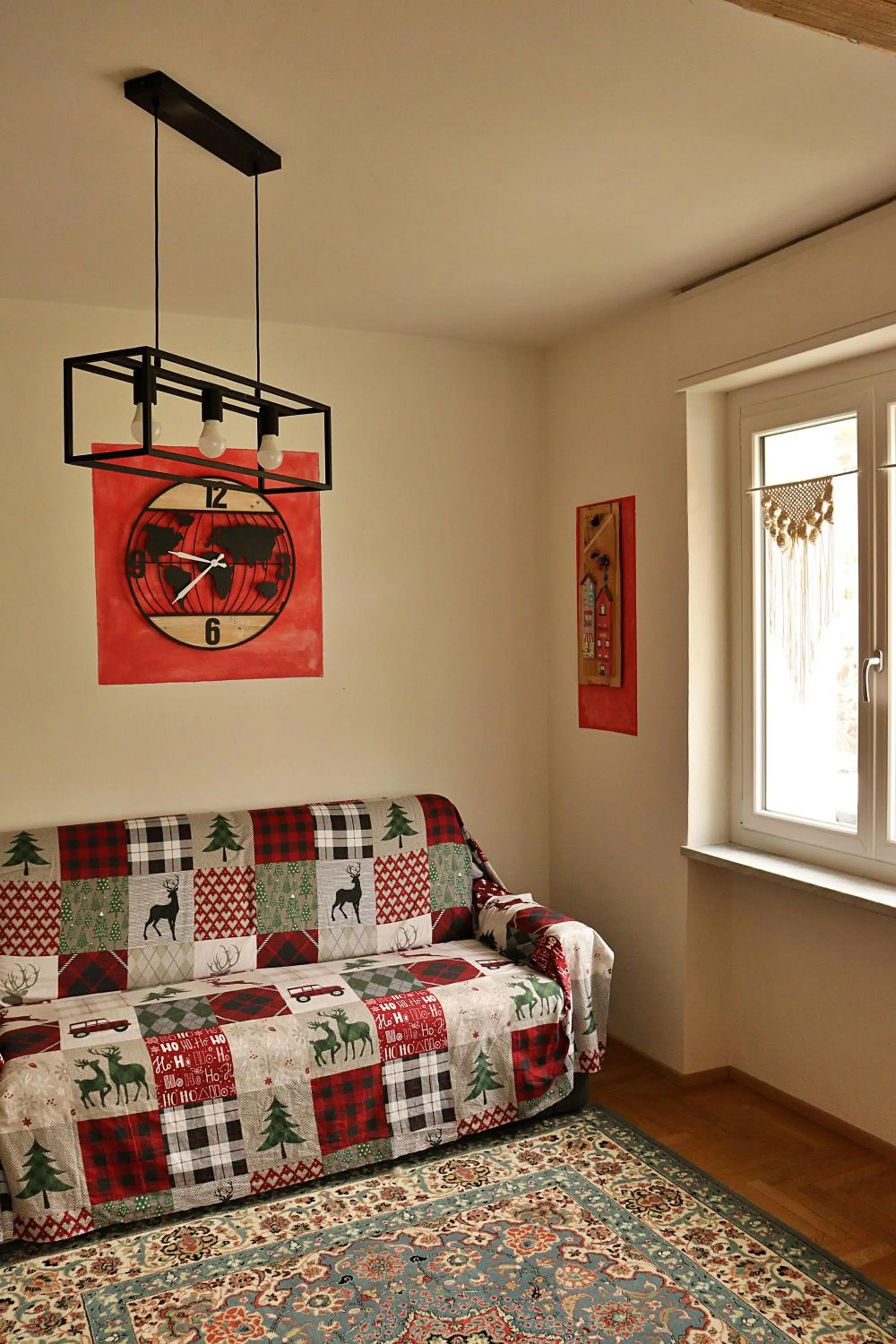 Living room, Bed in Lo barbaboc