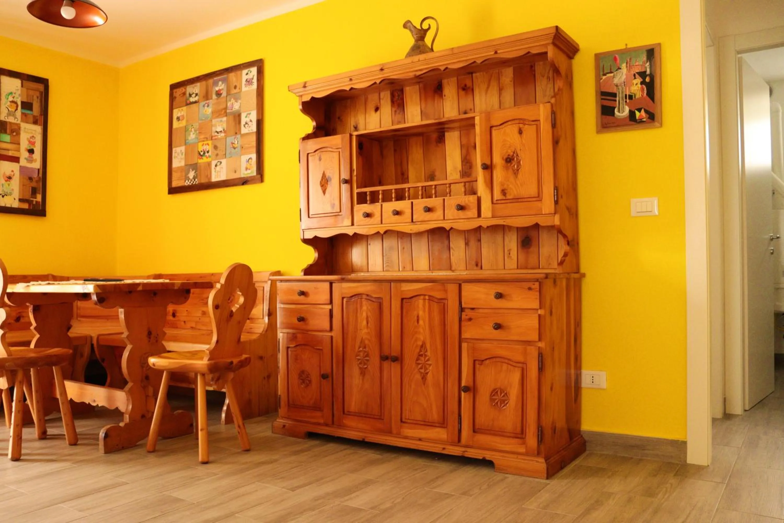 Kitchen or kitchenette in Lo barbaboc