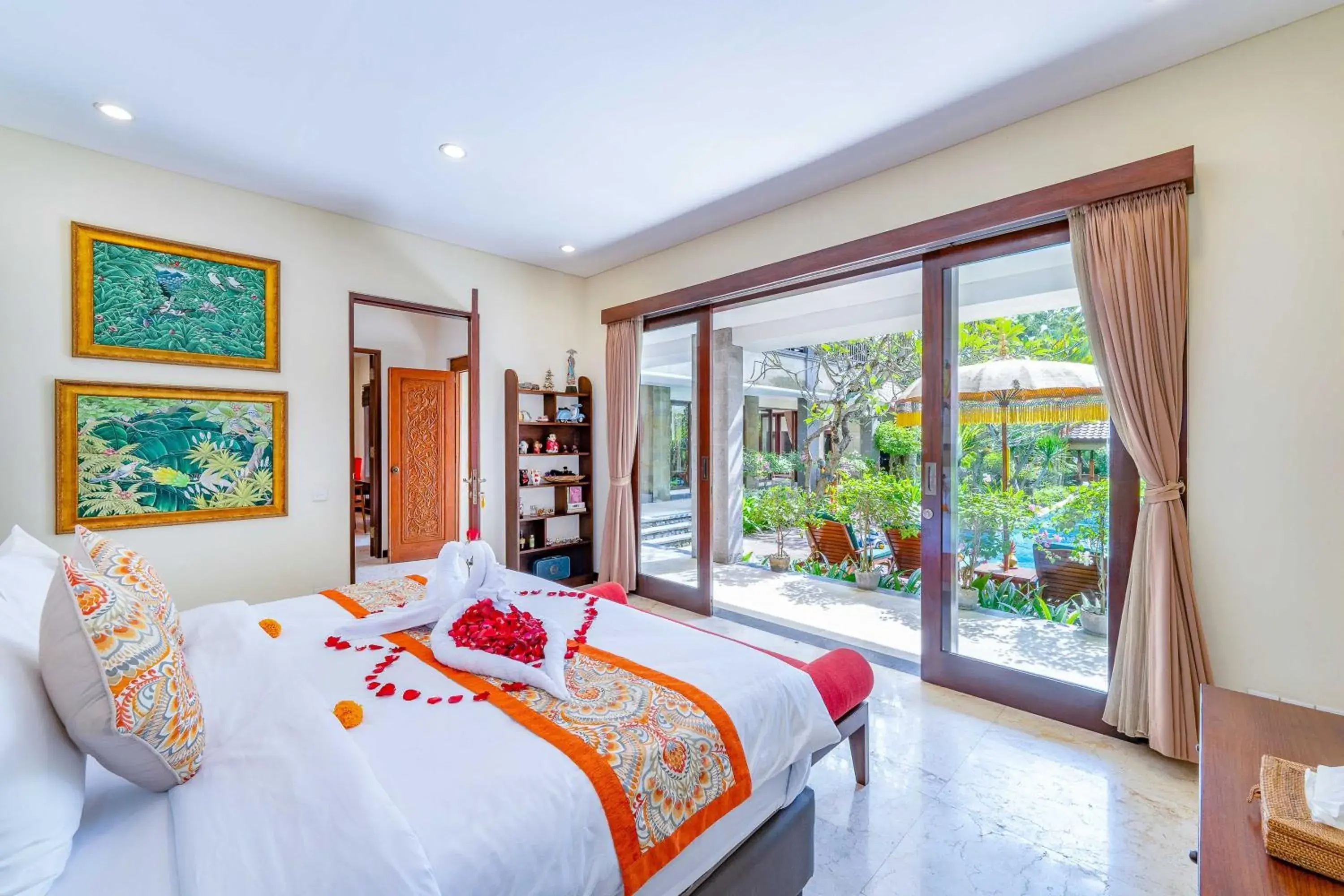 Deluxe Double Room with Pool Access in Puri Lana Villa by Nagisa Bali Deluxe Double Room with Pool Access in Puri Lana Villa by Nagisa Bali