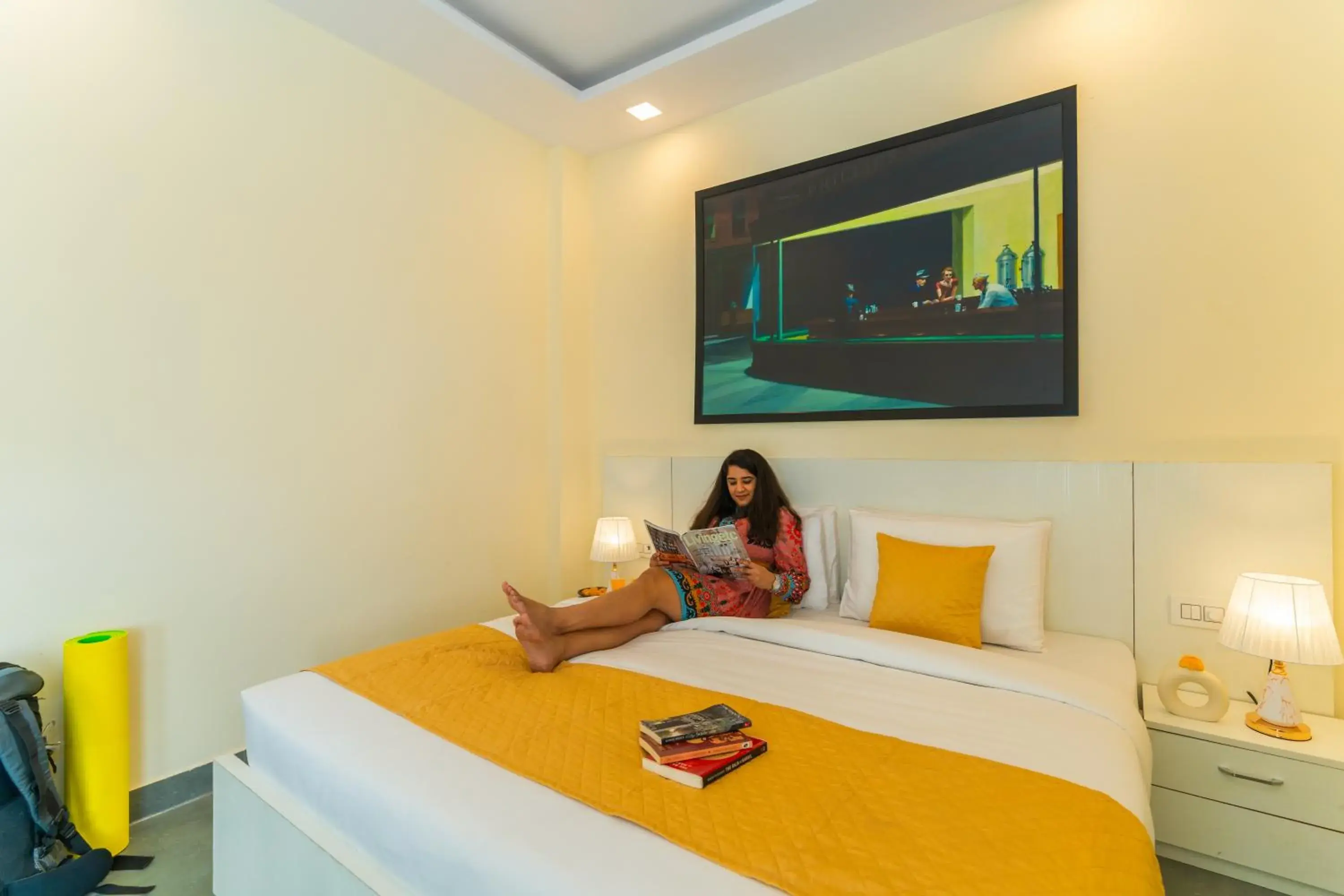 Bed in The Social Stays Rishikesh Bed in The Social Stays Rishikesh