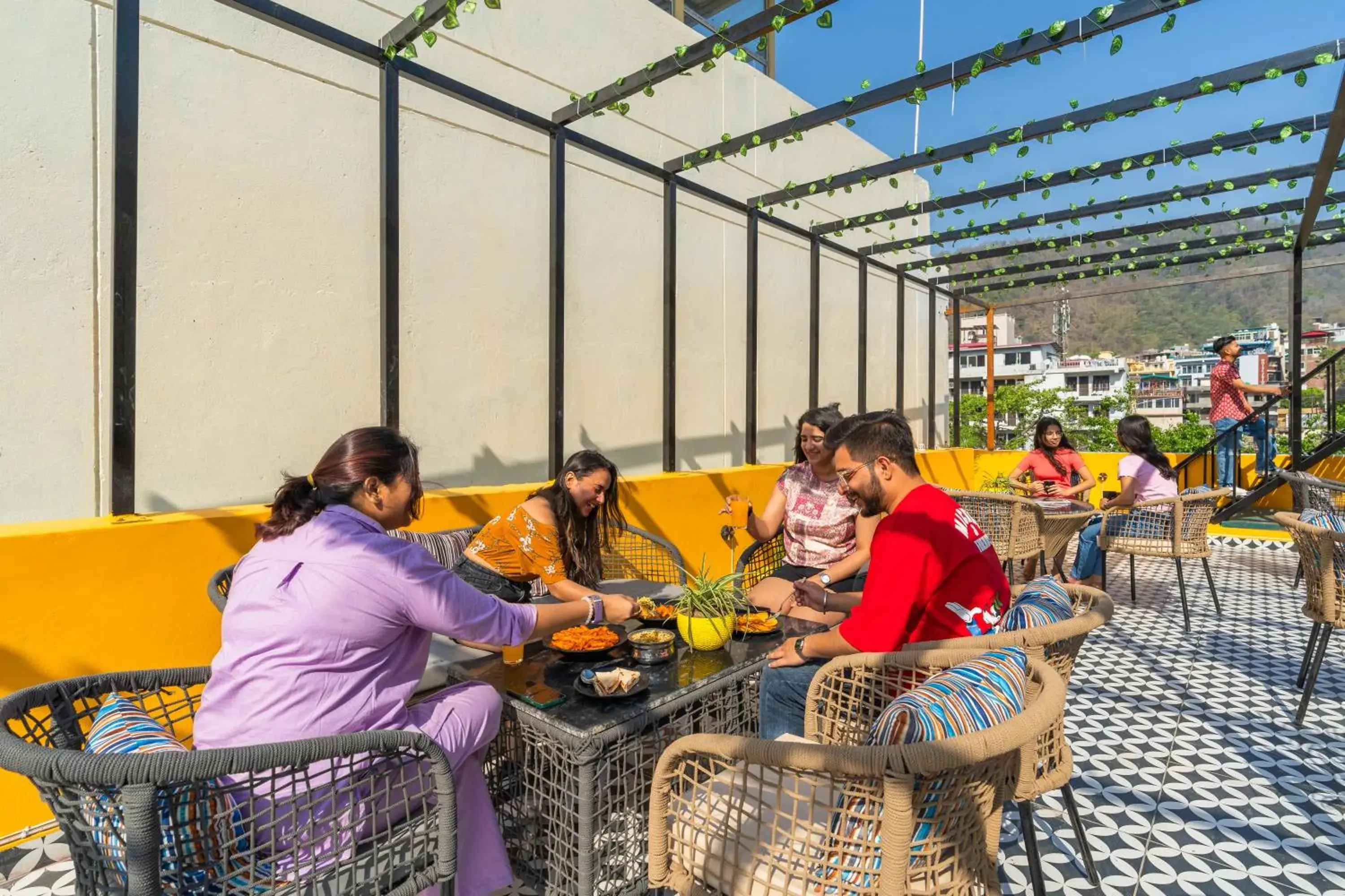 Restaurant/places to eat in The Social Stays Rishikesh Restaurant/places to eat in The Social Stays Rishikesh