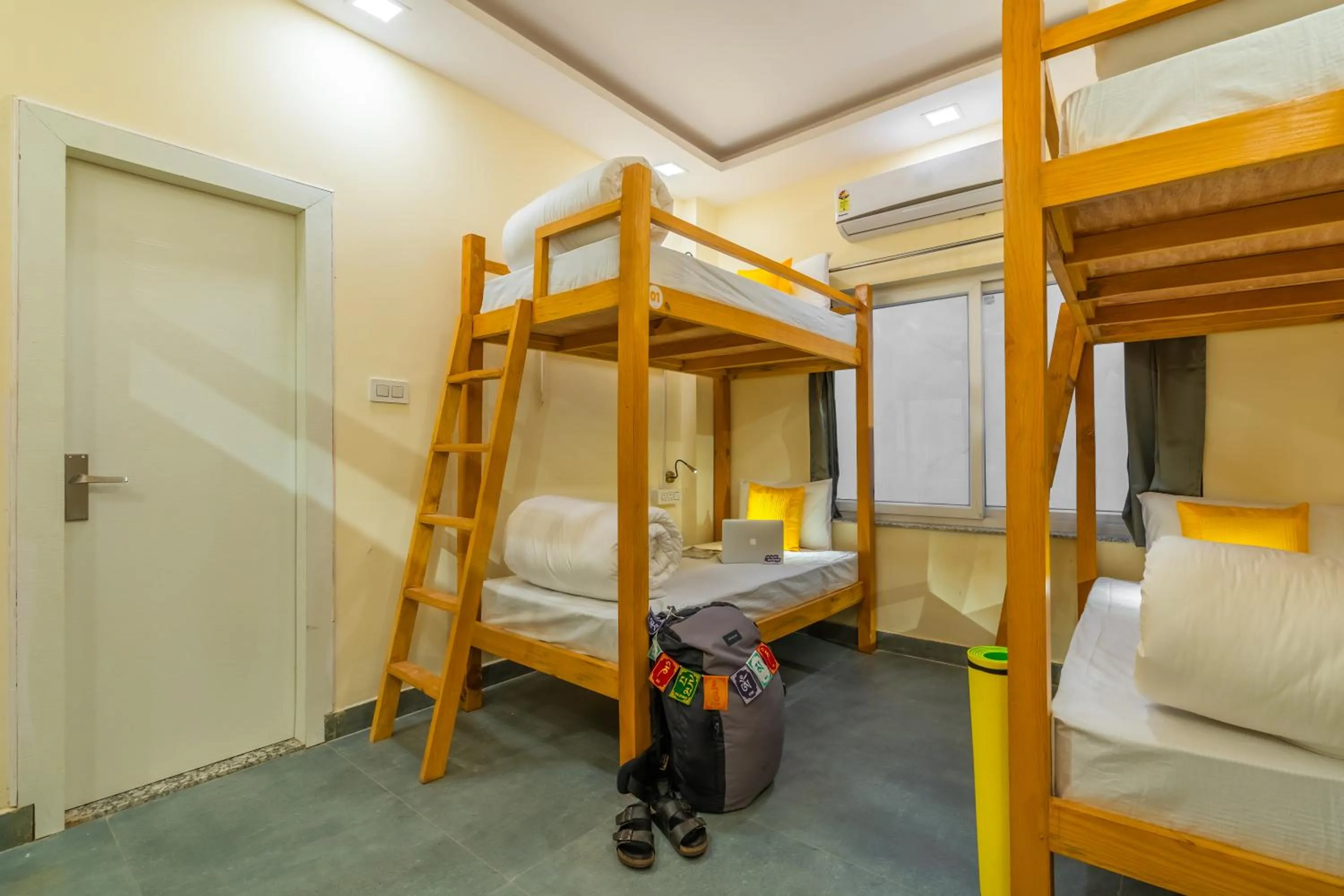 Bed in The Social Stays Rishikesh