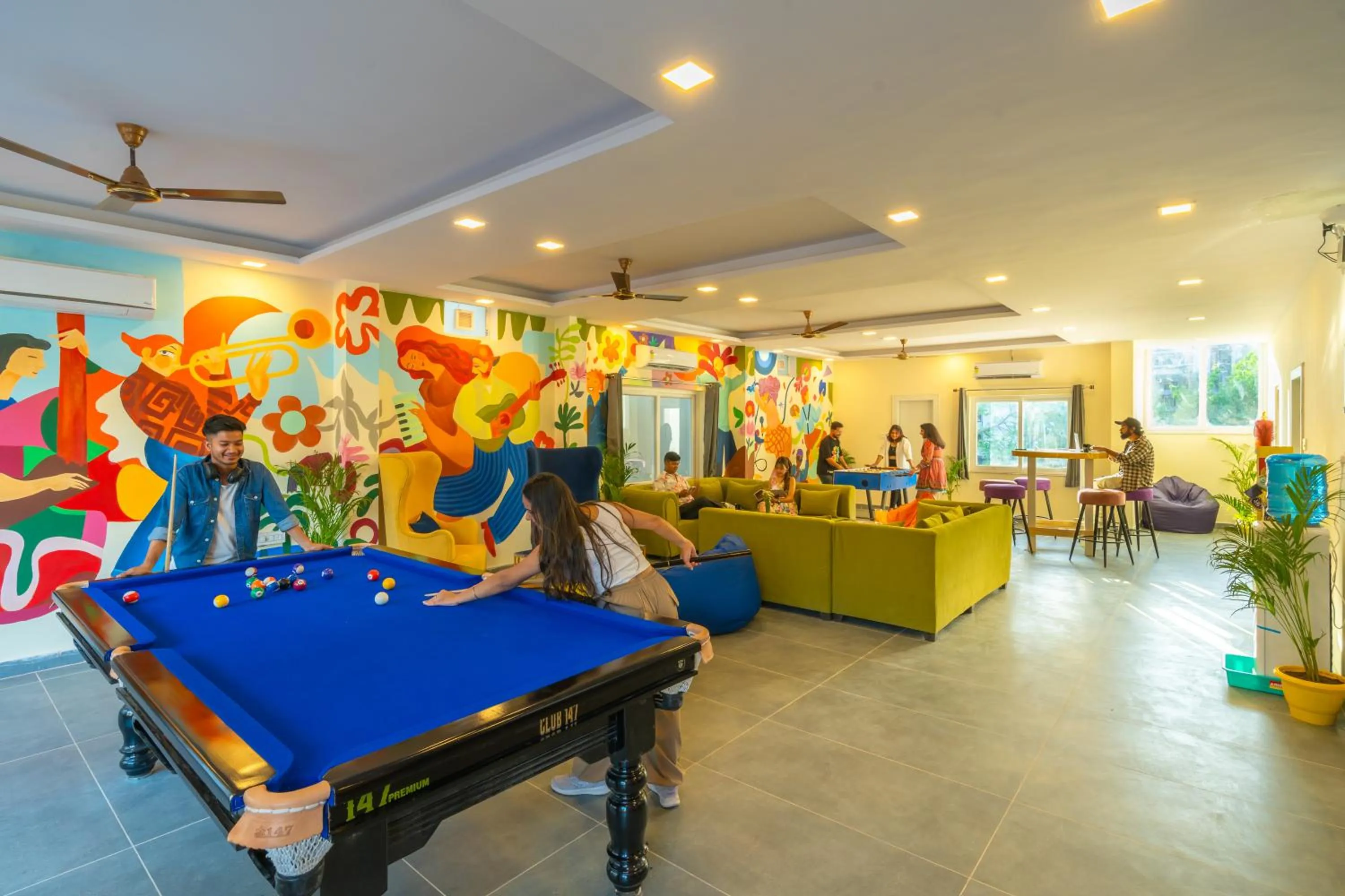 Game Room in The Social Stays Rishikesh