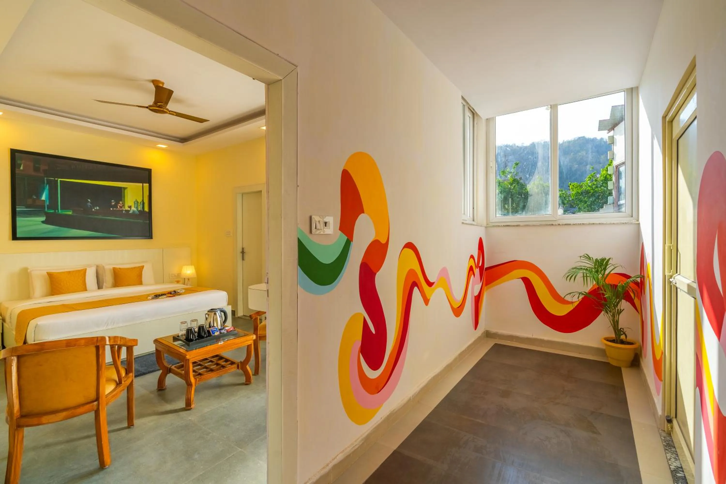 TV and multimedia in The Social Stays Rishikesh