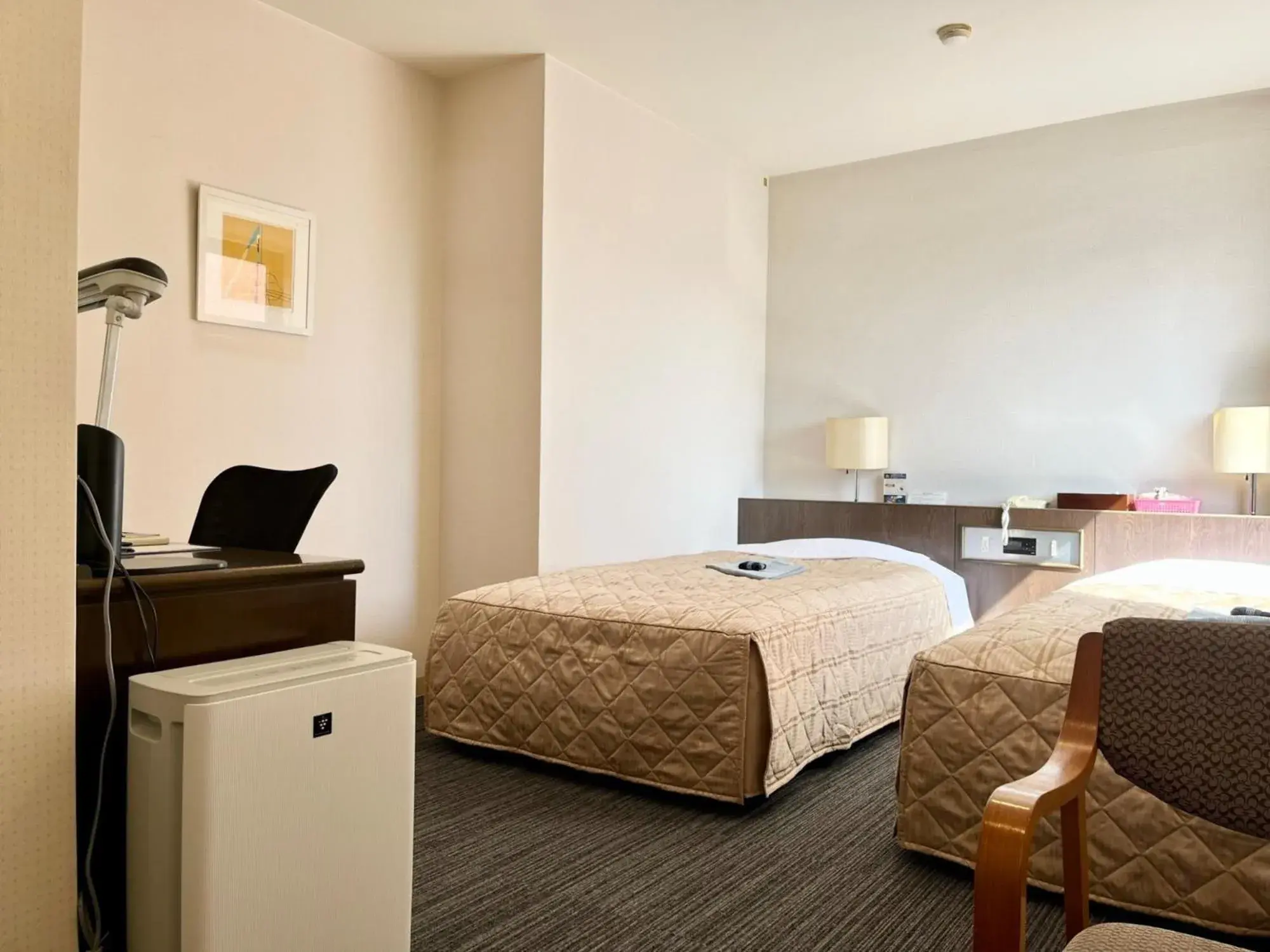 Photo of the whole room, Bed in Nakamura Daiichi Hotel Photo of the whole room, Bed in Nakamura Daiichi Hotel